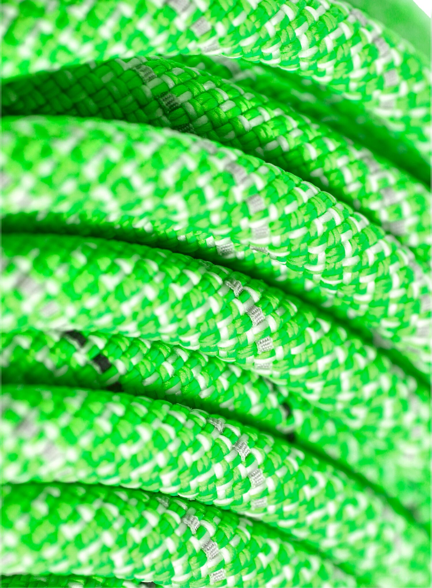 Мотузка динамічна Edelrid Tommy Caldwell Eco Dry DT 9,6 mm 70 m - neon green