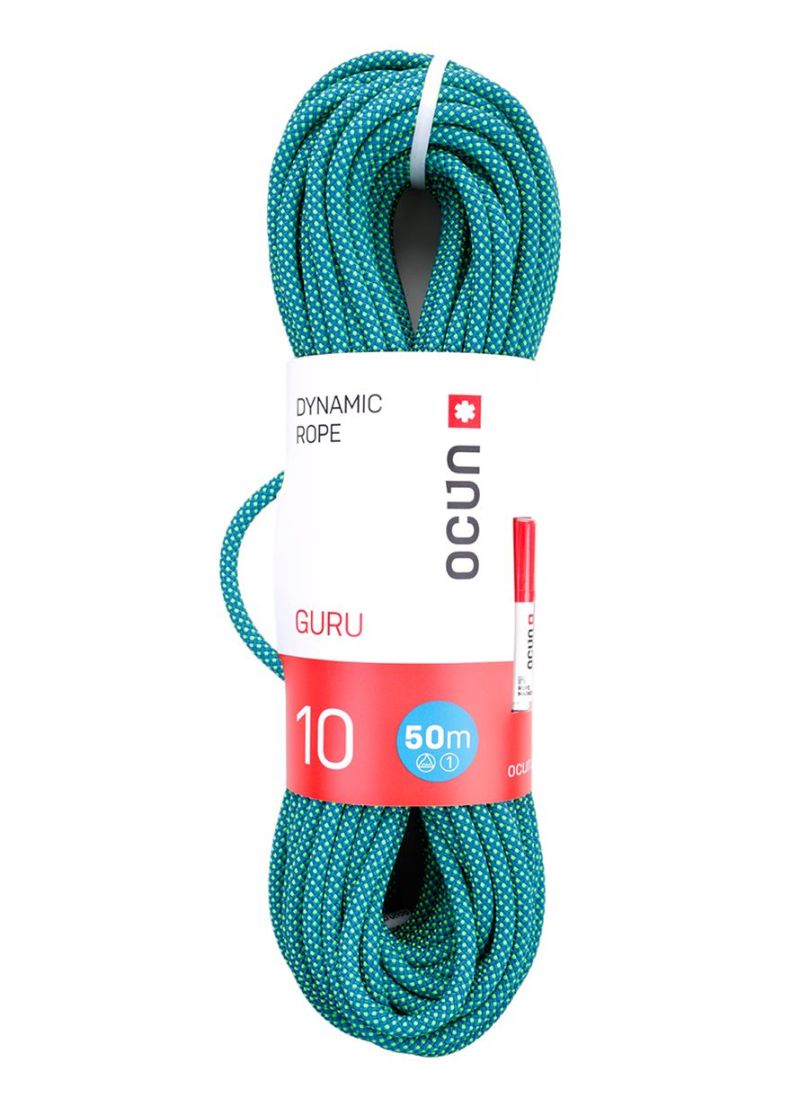 Мотузка для альпінізму Ocun Guru 10 mm 50m - blue