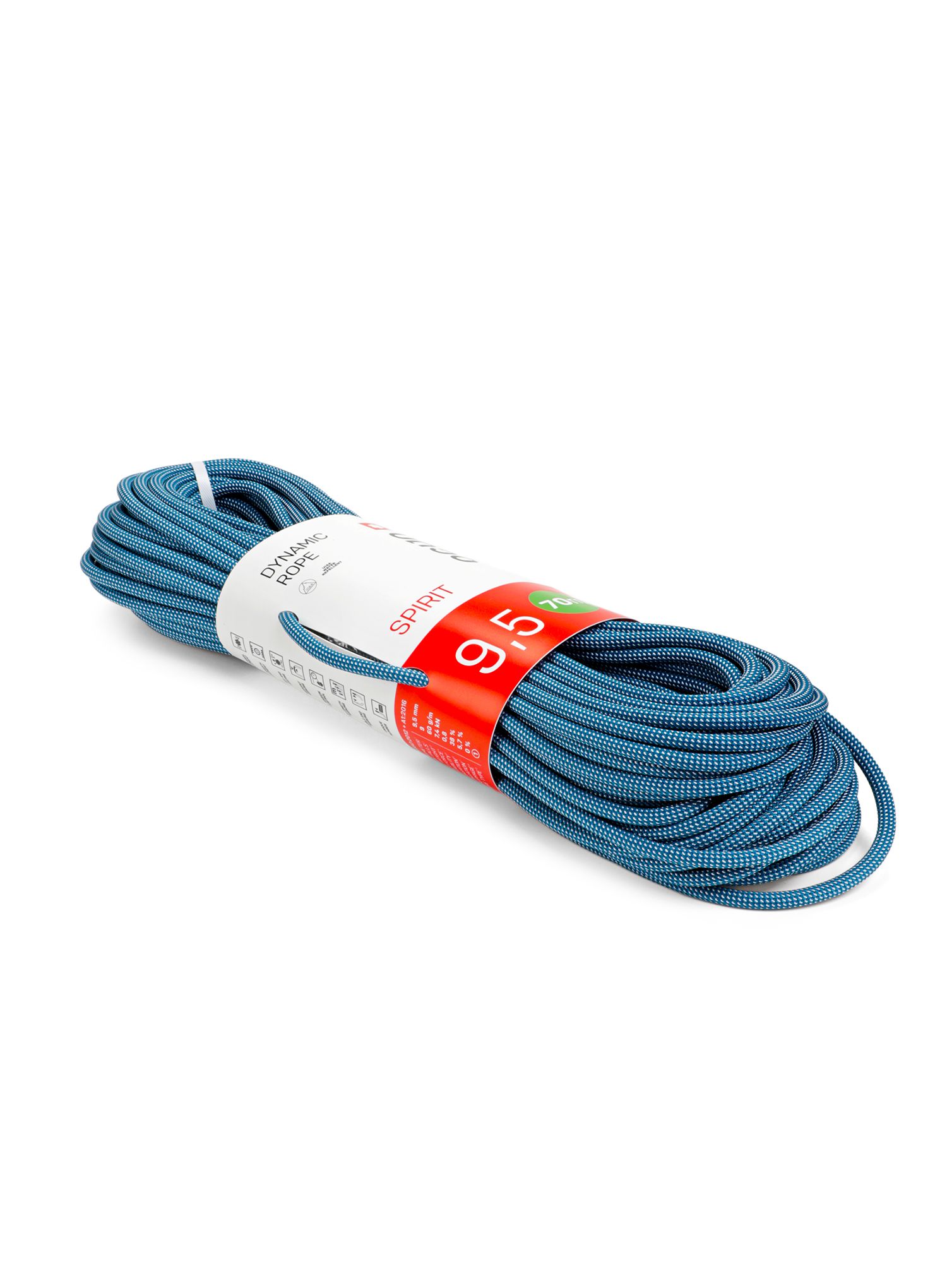 Мотузка для альпінізму Ocun Spirit 9,5 mm 40 m - blue/white