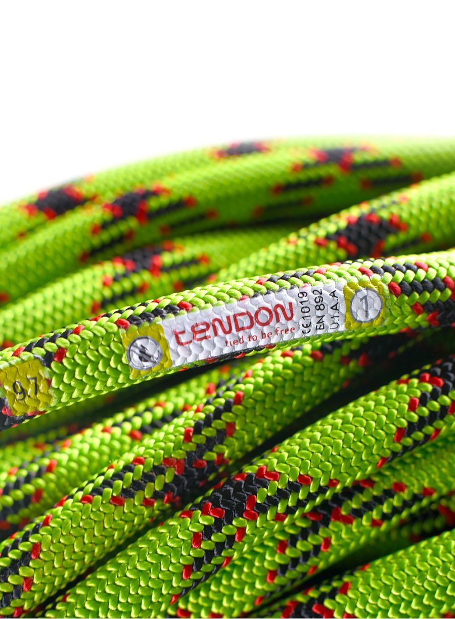 Мотузка для альпінізму Tendon Master Complete Shield 9,7 mm 80 m - green