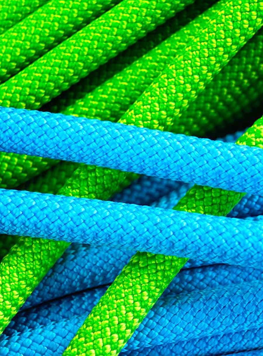 Напівмотузка Beal Opera 8,5 mm 60m Unicore Dry Cover x 2 - green/blue