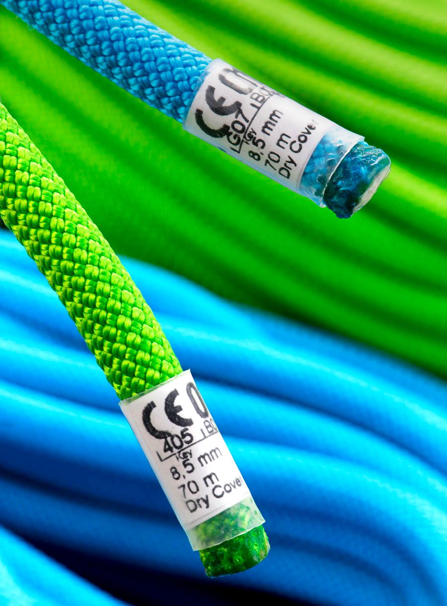 Напівмотузка Beal Opera 8,5 mm 60m Unicore Dry Cover x 2 - green/blue