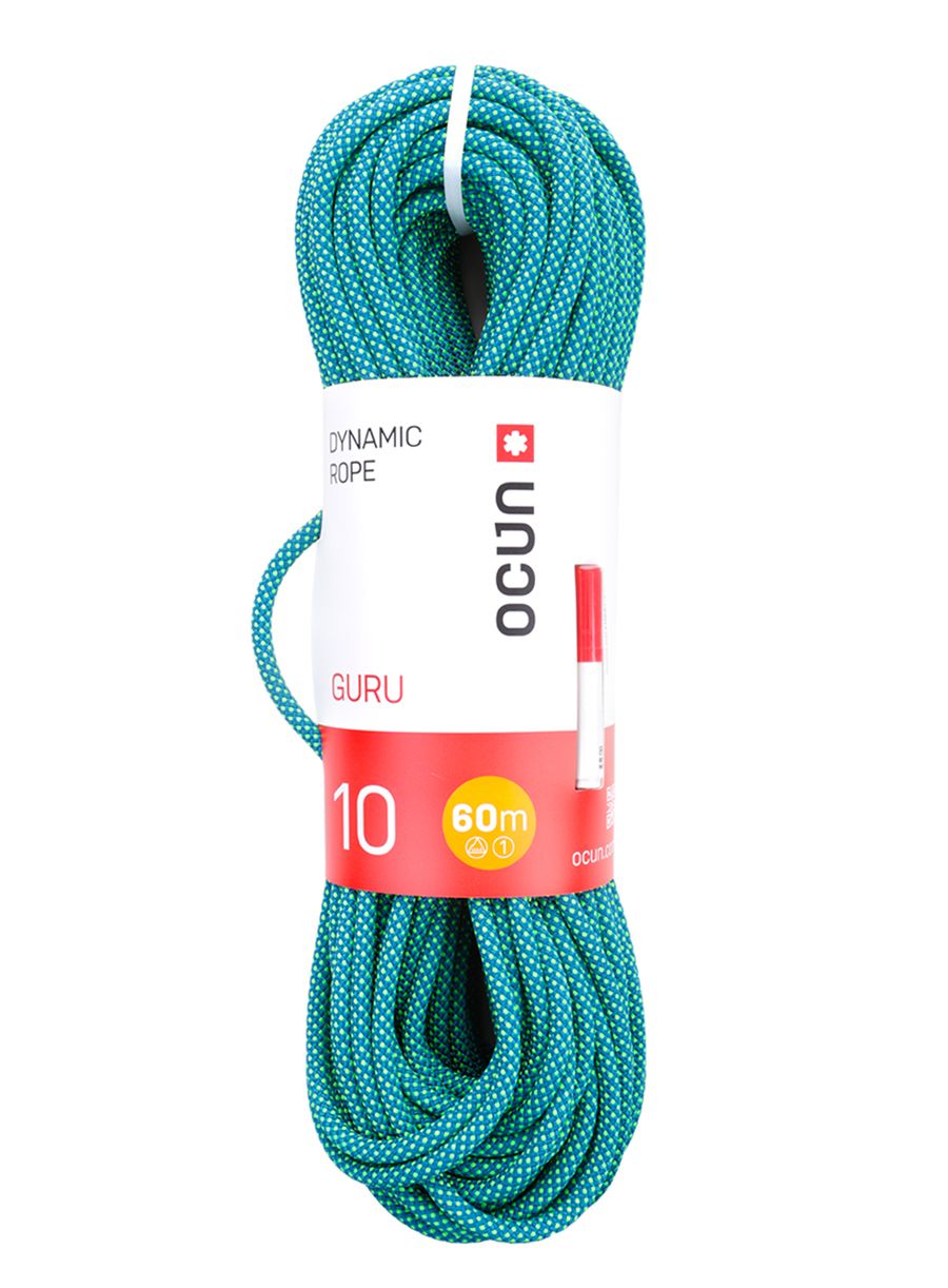 Мотузка для альпінізму Ocun Guru 10 mm 60m - blue