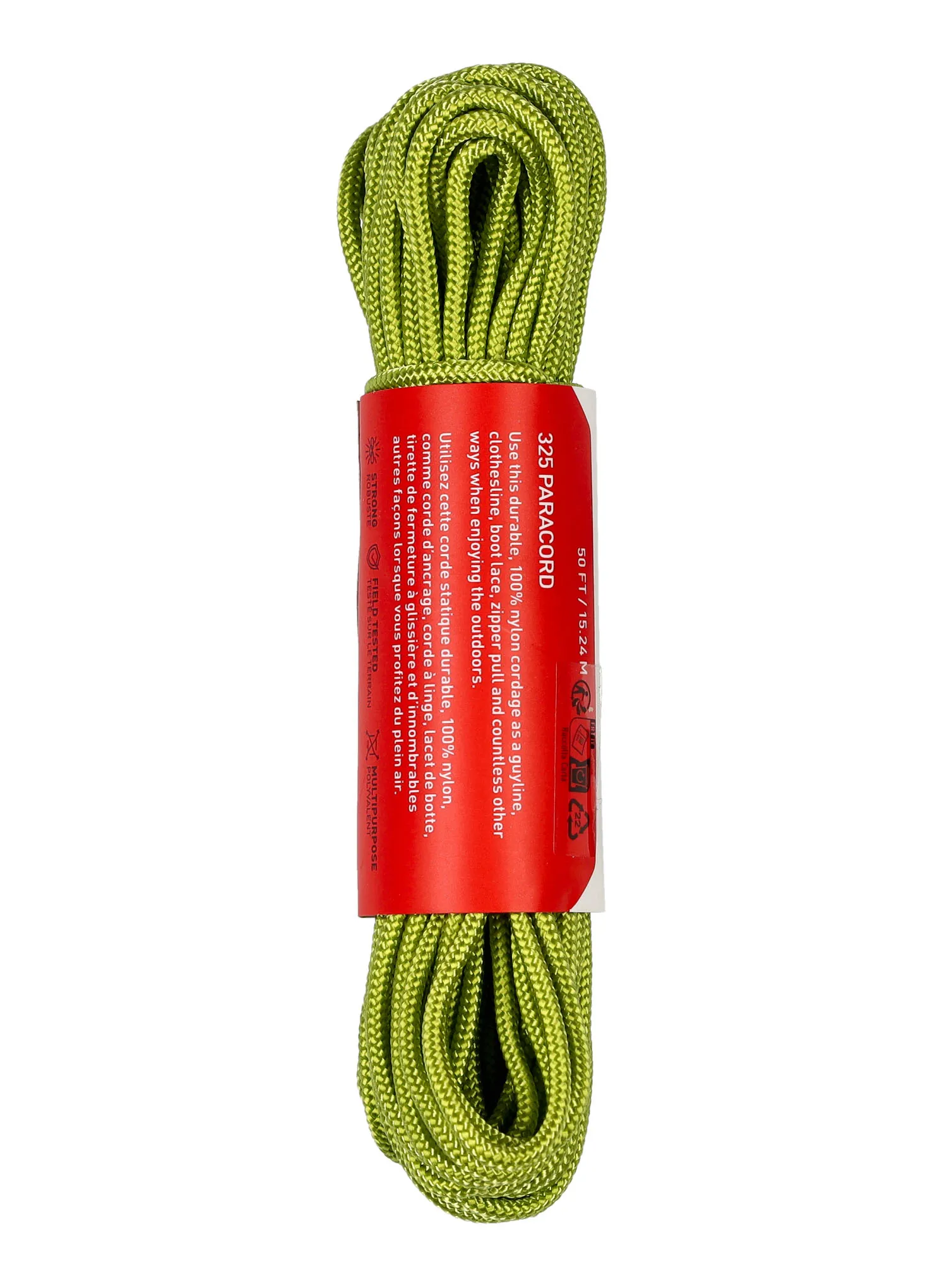 Мотузка GearAid 325 Paracord 15m Multipurpose - nav green