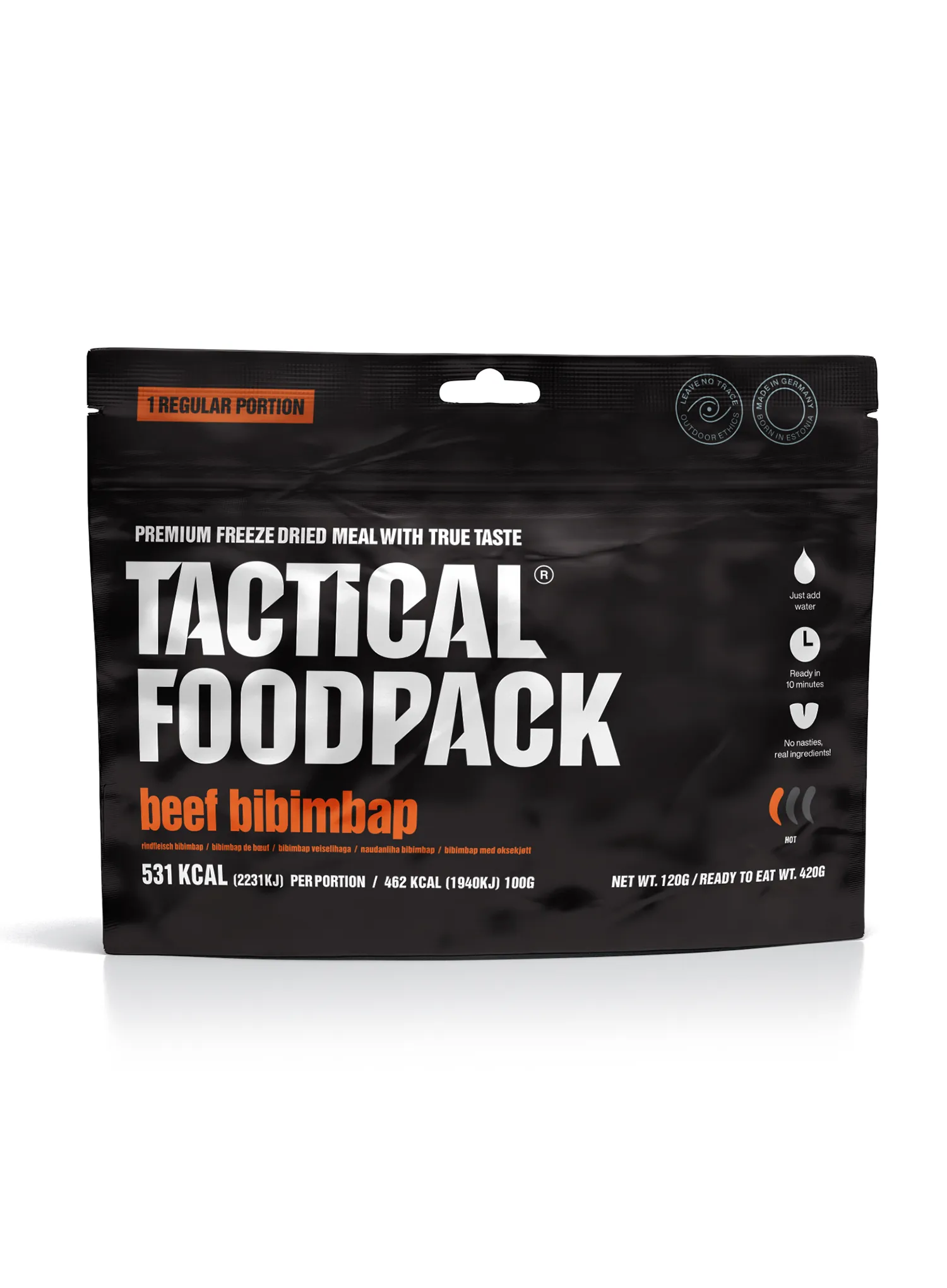 Сублімована Tactical Foodpack Бібімбап з яловичиною 420 g