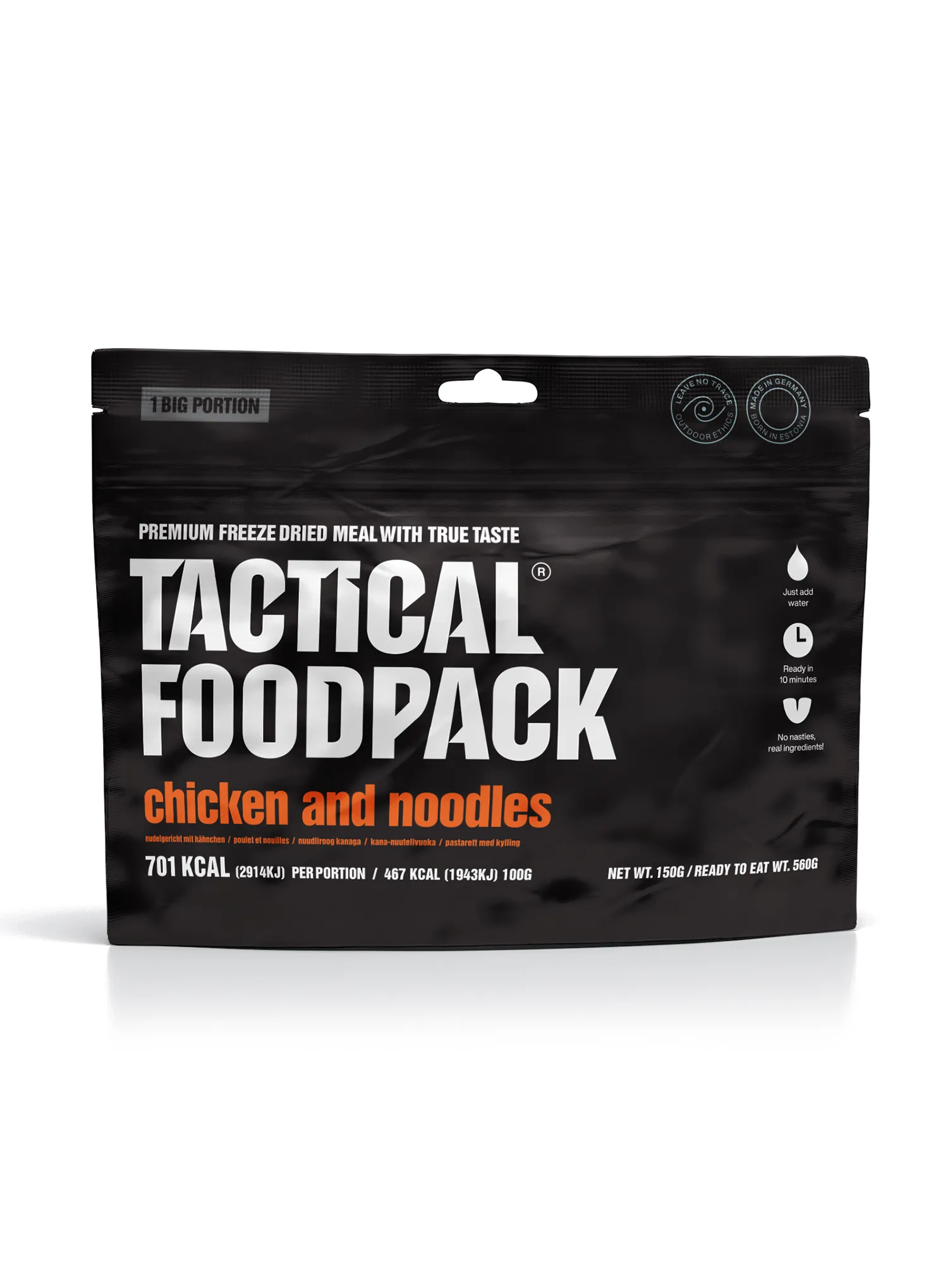 Сублімована Tactical Foodpack Страва з курки та макаронів 560 g