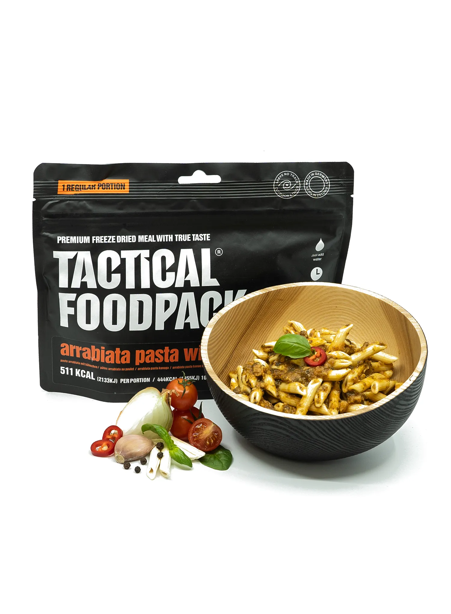 Сублімована Tactical Foodpack Паста аррабіата з куркою 415 g