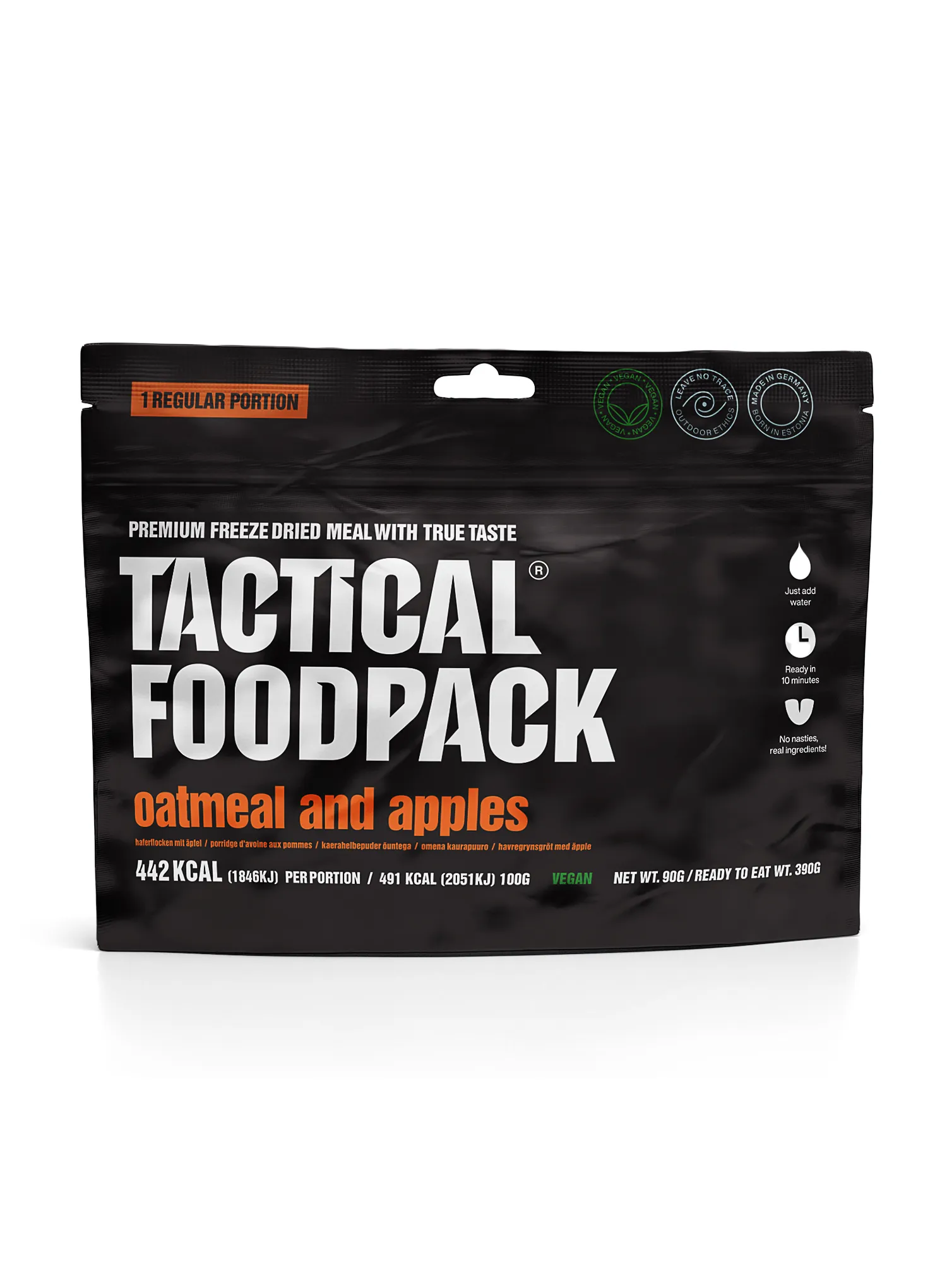 Сублімована Tactical Foodpack Вівсянка з яблуками 390 g