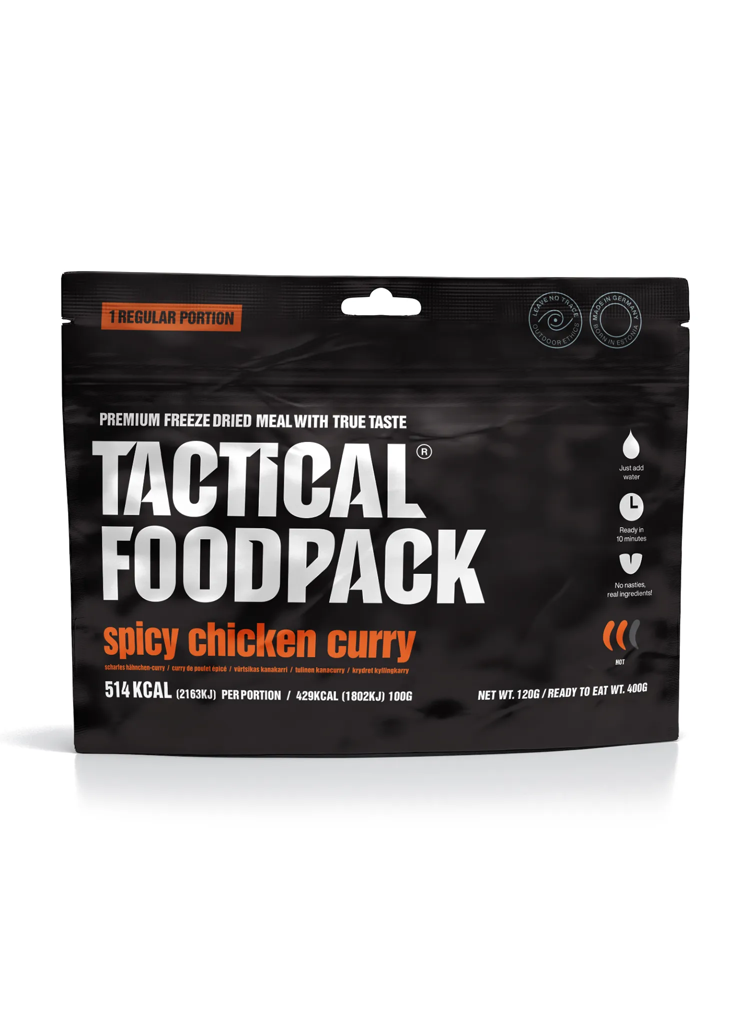Сублімована Tactical Foodpack Гостре куряче каррі 400 g