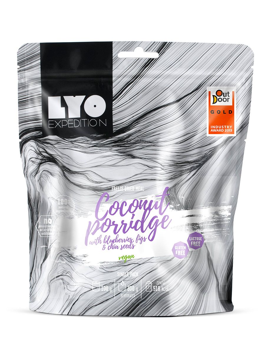 Сублімована їжа LYOFOOD Coconut oatmeal with berries, figs and chia seeds 300 g