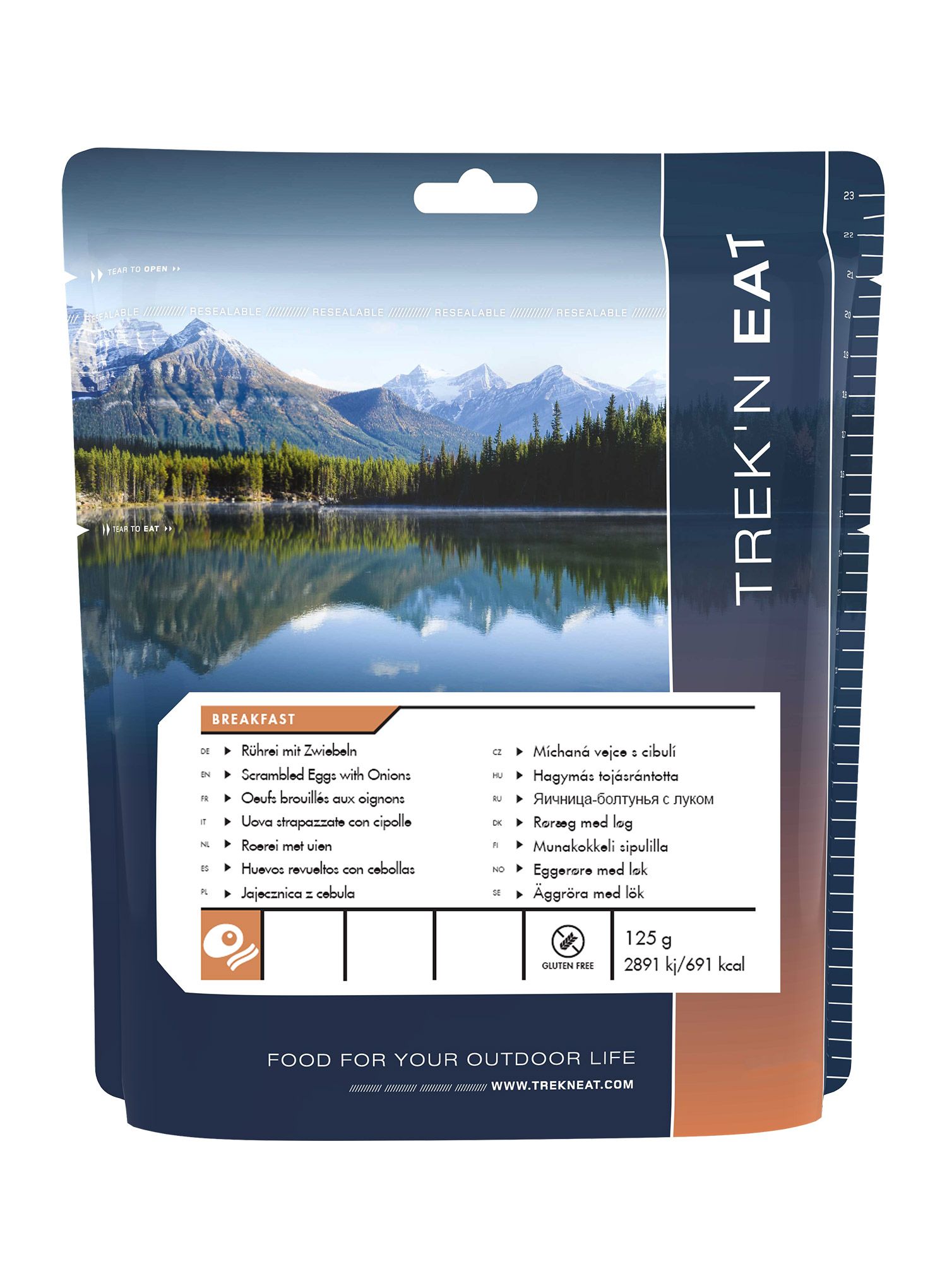 Сублімована Trek'n Eat Scrambled eggs with onions 125g