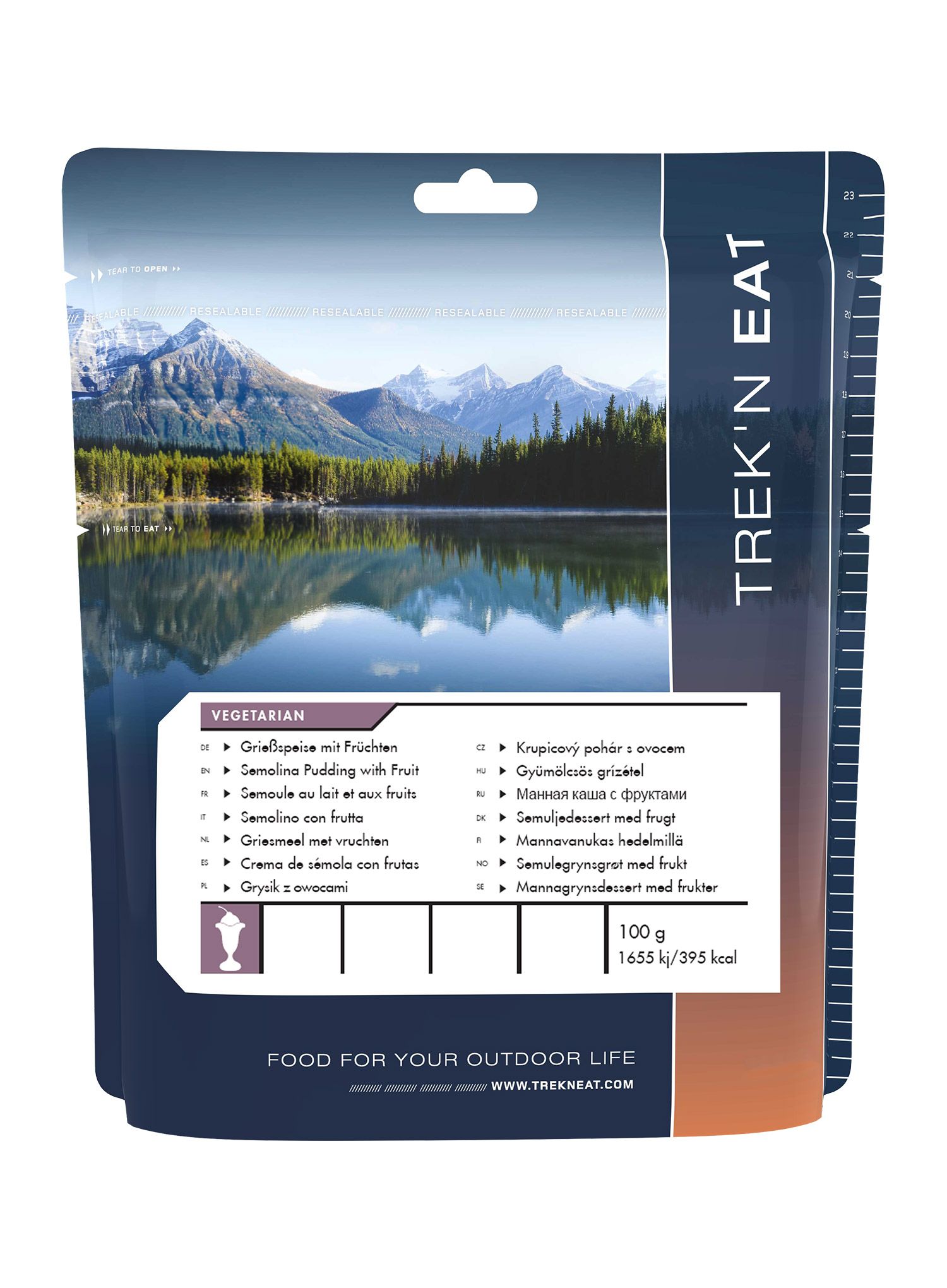 Сублімована Trek'n Eat Semolina pudding with fruit 350 g