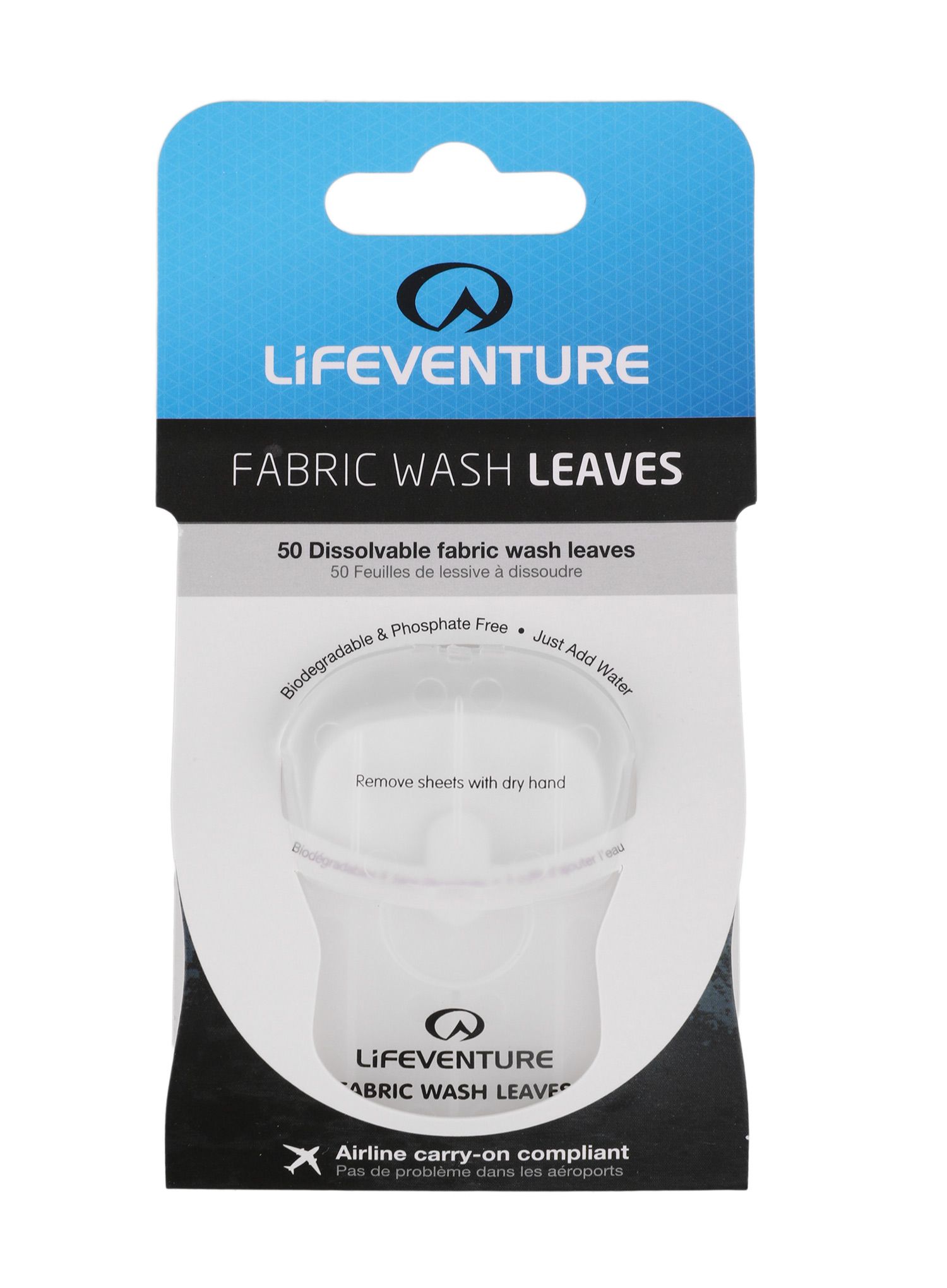 Листочки мила для прання Lifeventure Fabric Wash Leaves