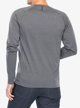 Лонгслів Black Diamond Lightwire Tech Tee L/S - steel grey
