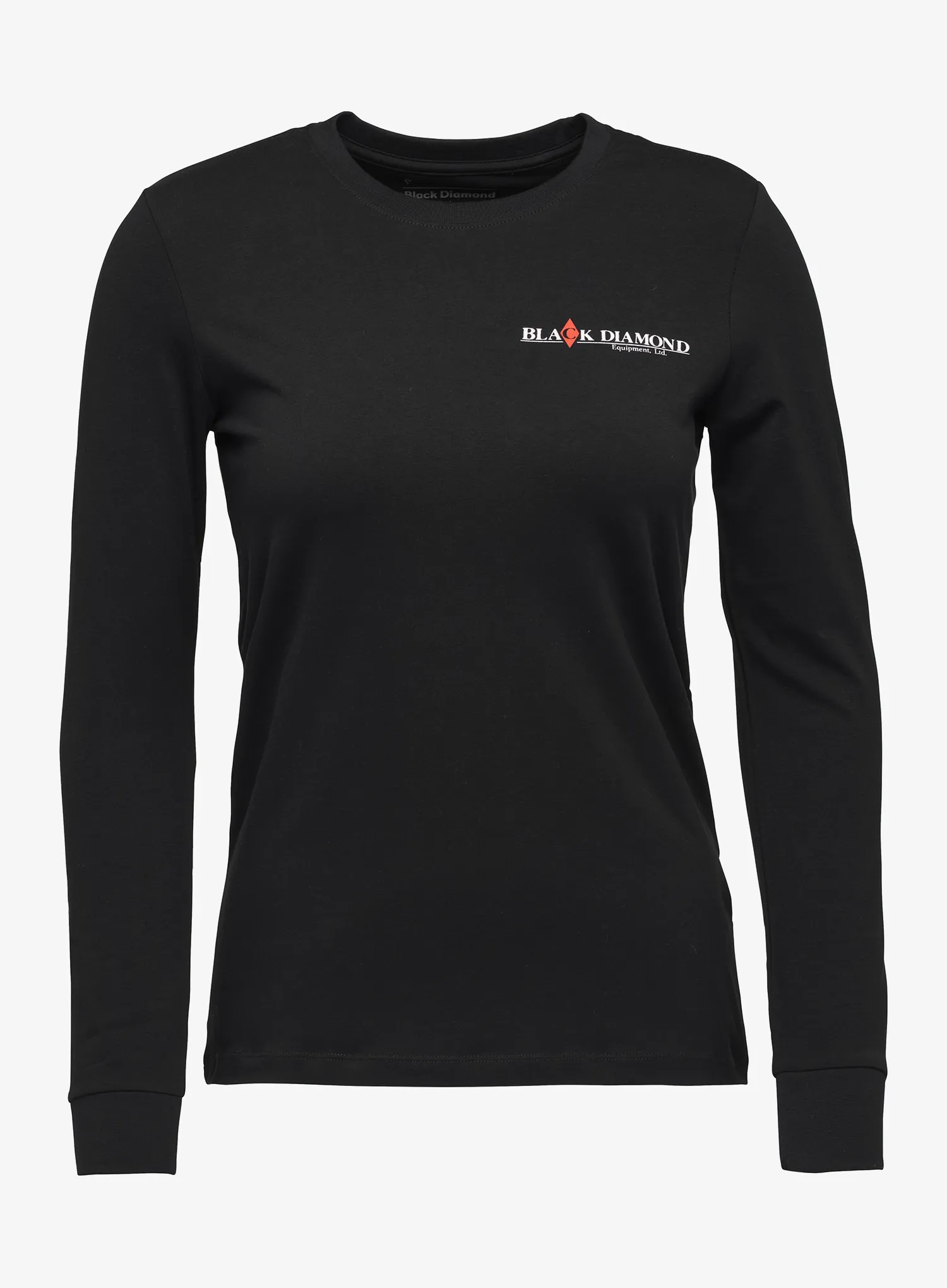 Лонгслів жіночий Black Diamond Heritage Wordmark LS Tee - black