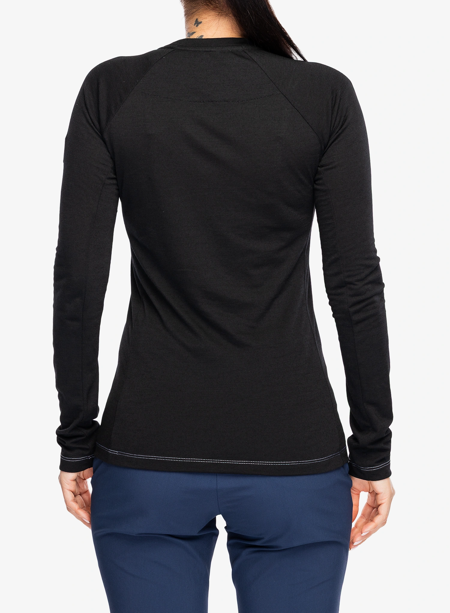 Лонгслів жіночий Millet Trilogy Wool TS LS - black/noir