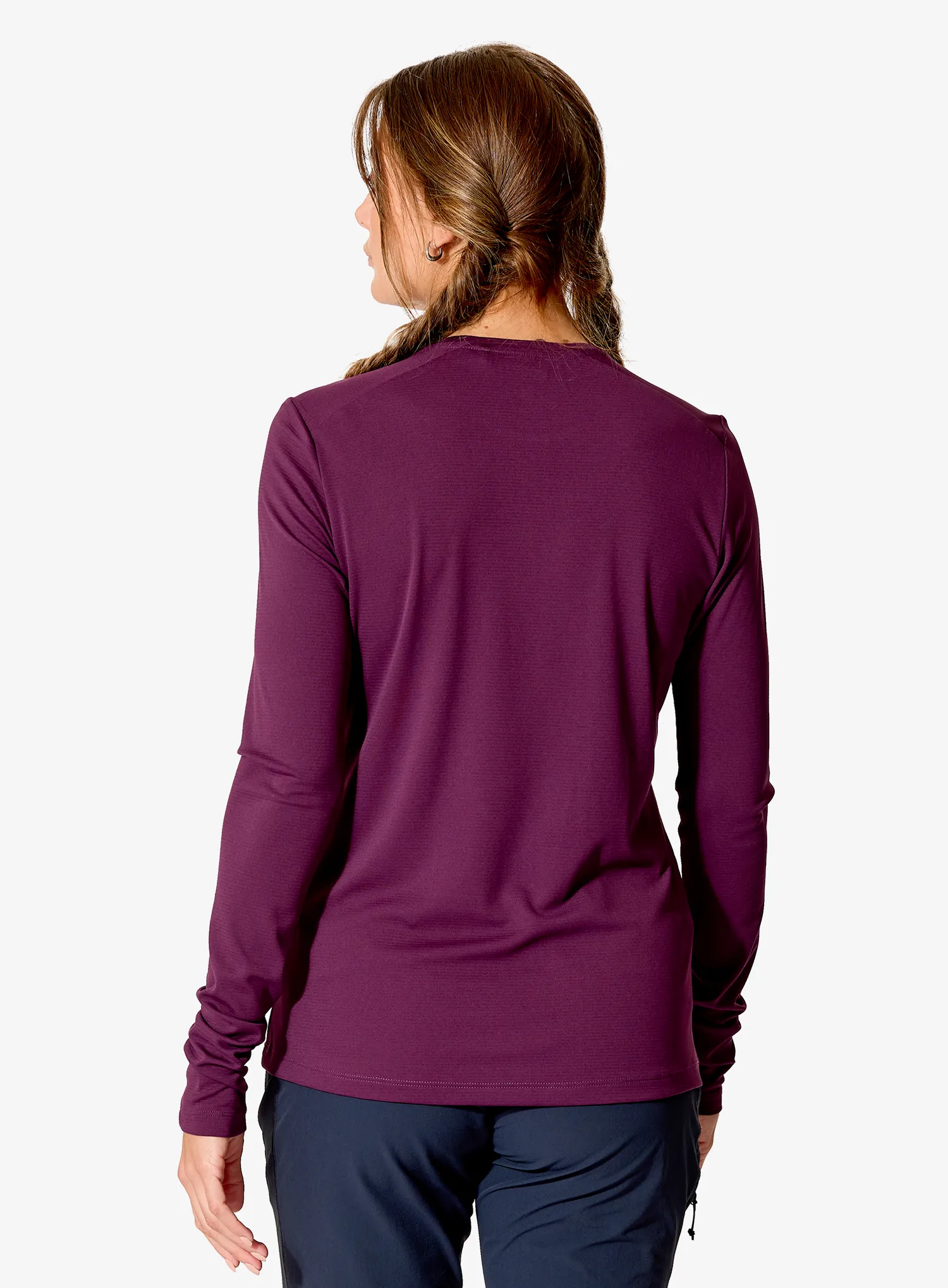 Лонгслів жіночий Rab Force LS Tee - mulberry