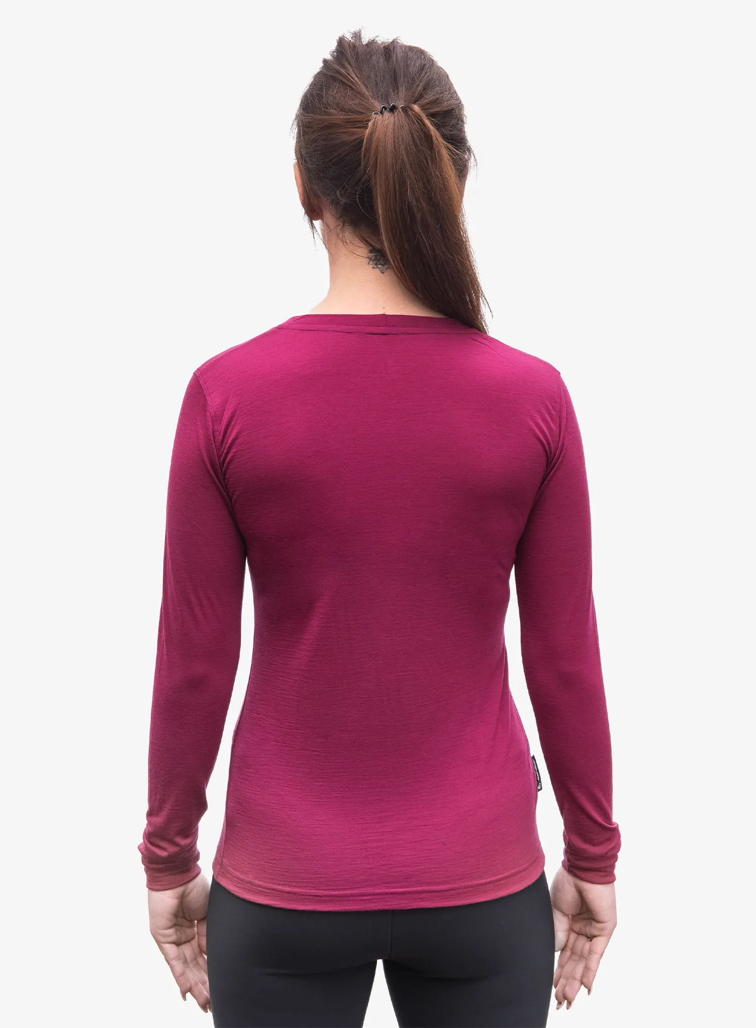Лонгслів жіночий Sensor Merino Active PT Tee LS Fox - lilla