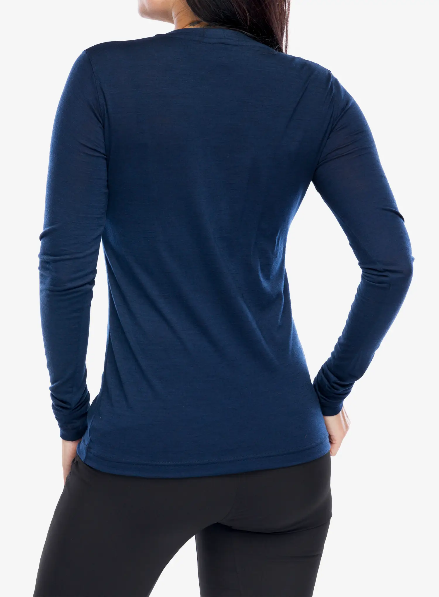 Лонгслів жіночий Sensor Merino Active Songbirds Tee LS - deep blue