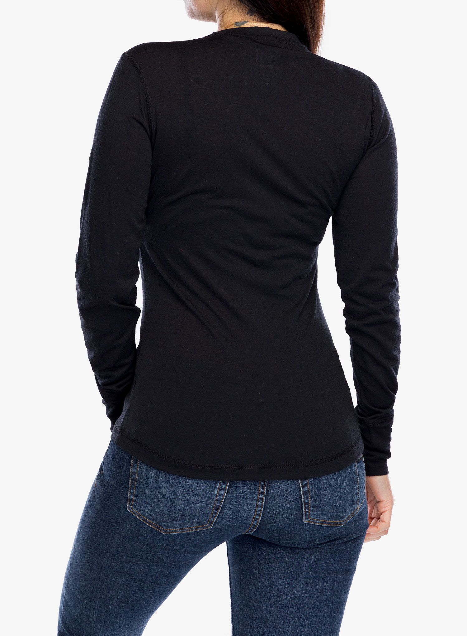 Лонгслів жіночий Super.natural Tundra175 Ls - jet black