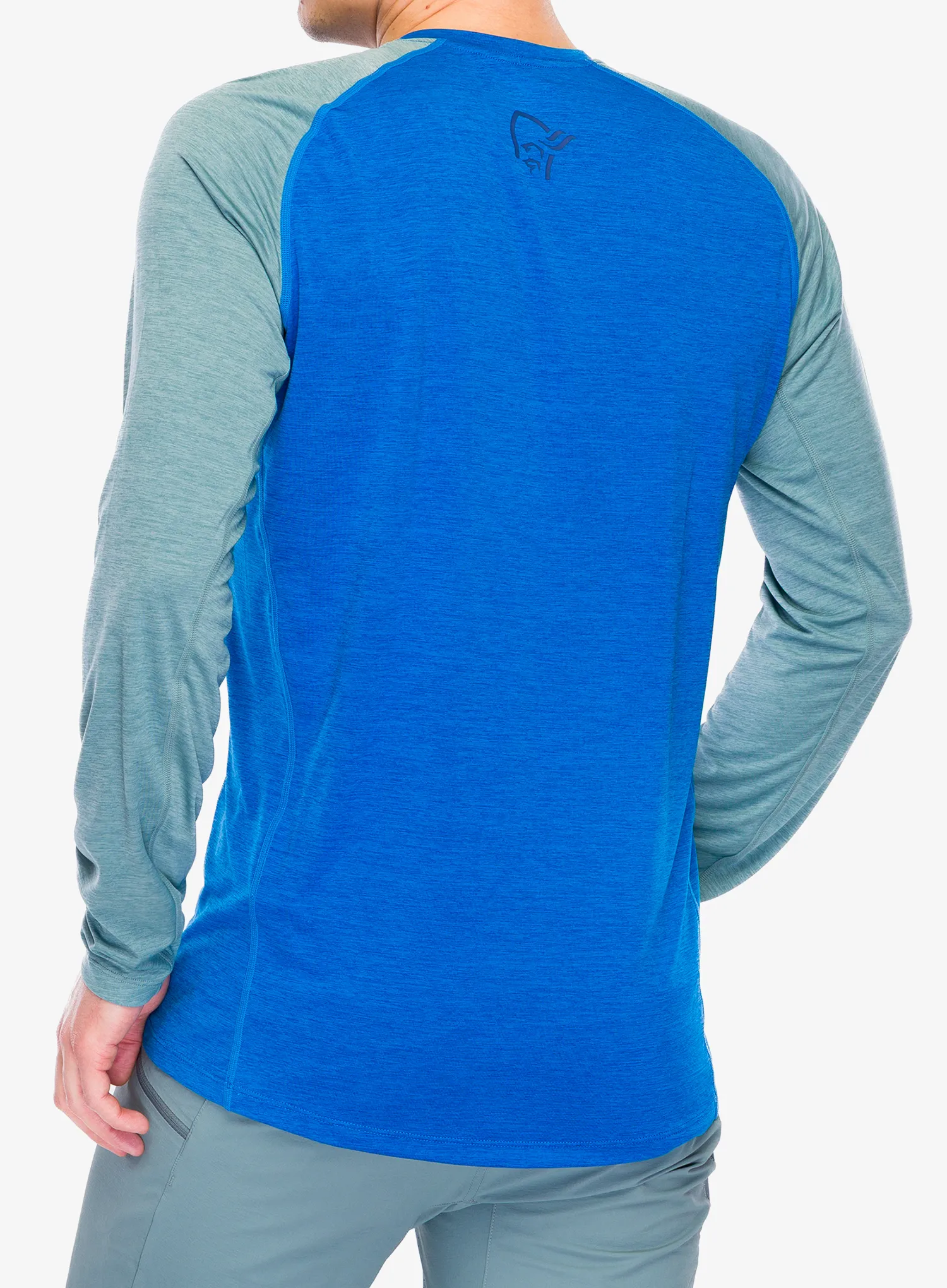 Лонгслів Norrona Fjora Equaliser Lightweight Long Sleeve - skydiver