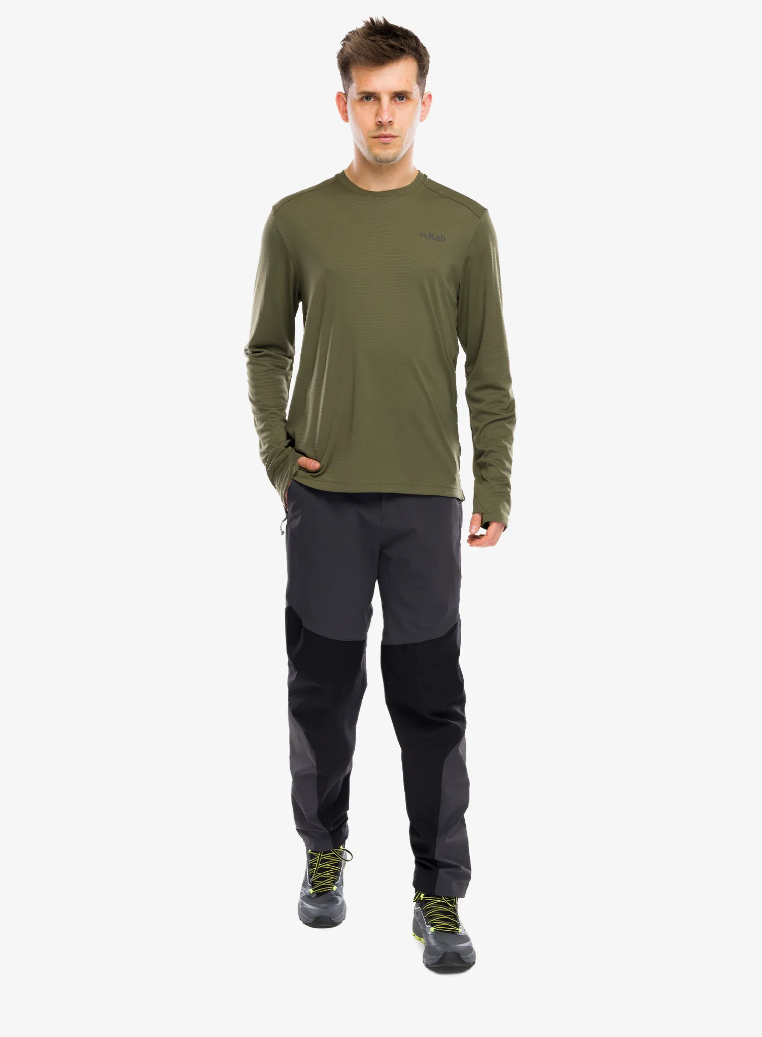 Лонгслів Rab Force LS Tee - olive