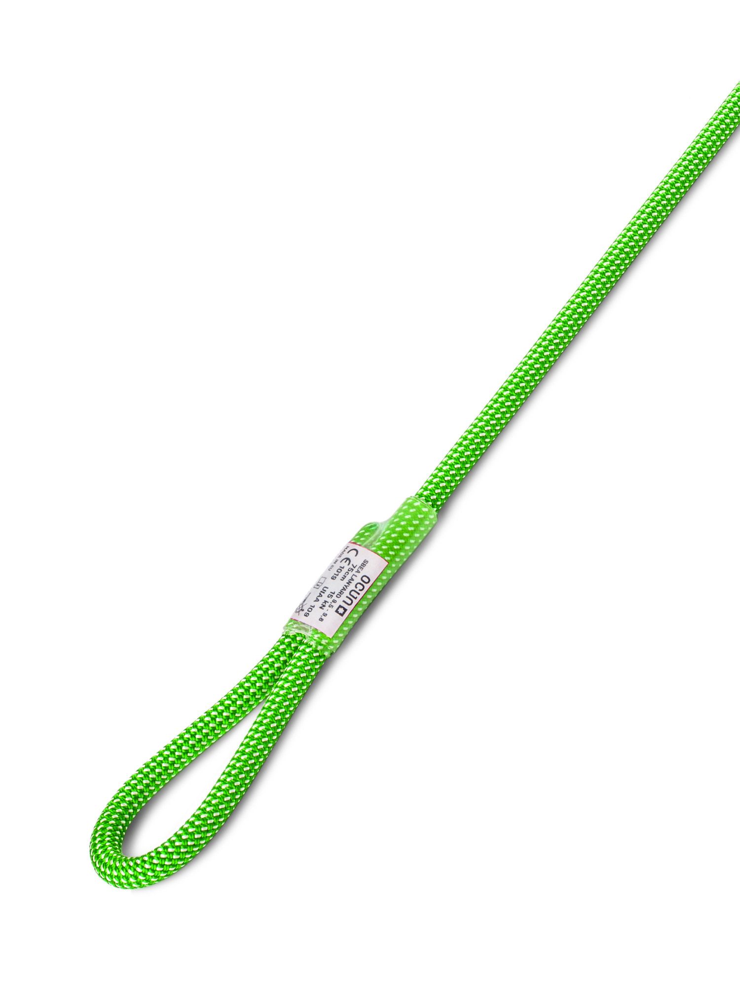 З'єднувальний ремінець Ocun Sbea Lanyard 9,5 mm 75 cm - green/ice mint