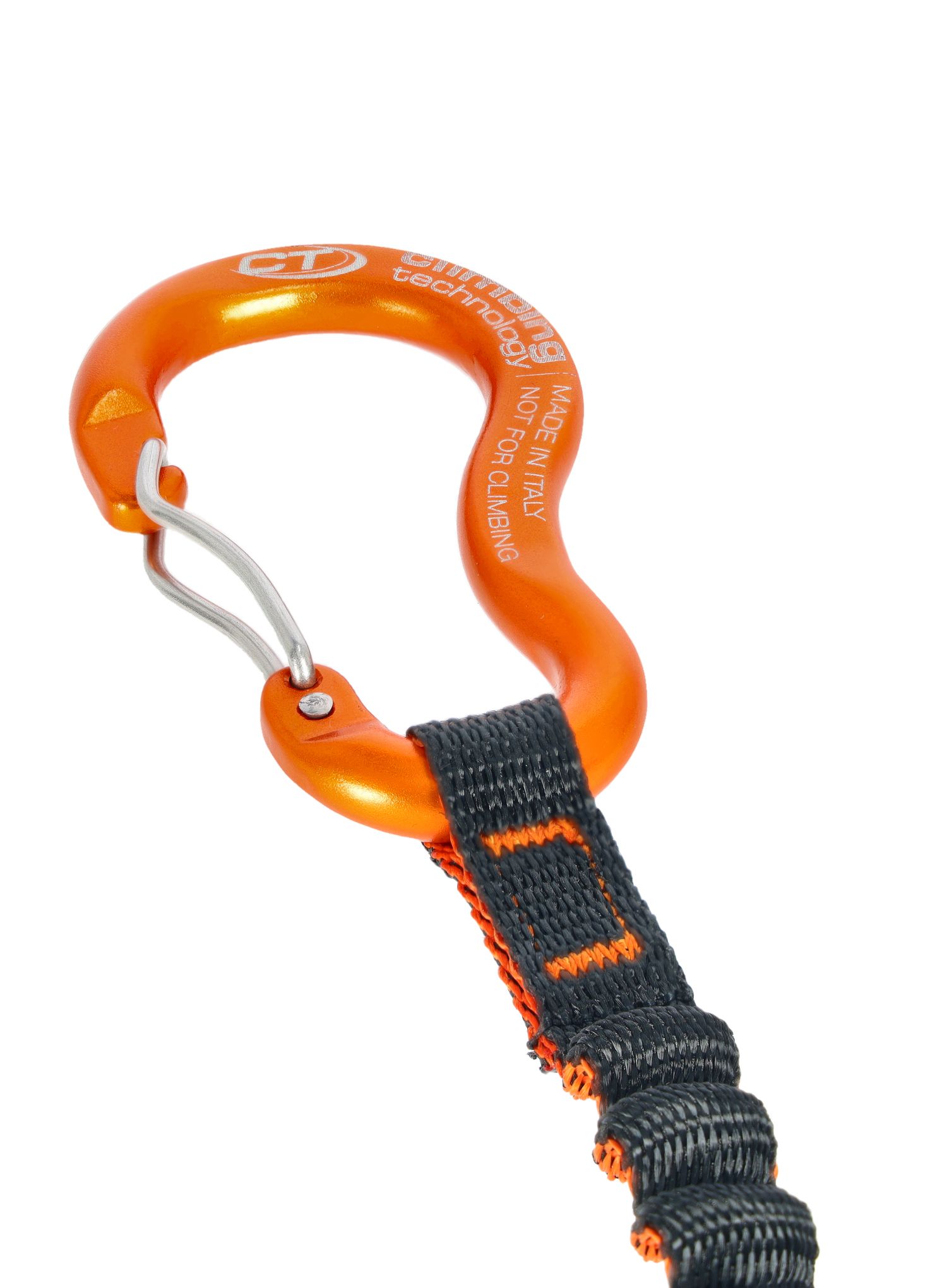 Страховка для льодоруба Climbing Technology/SKYLOTEC Whippy - black/orange