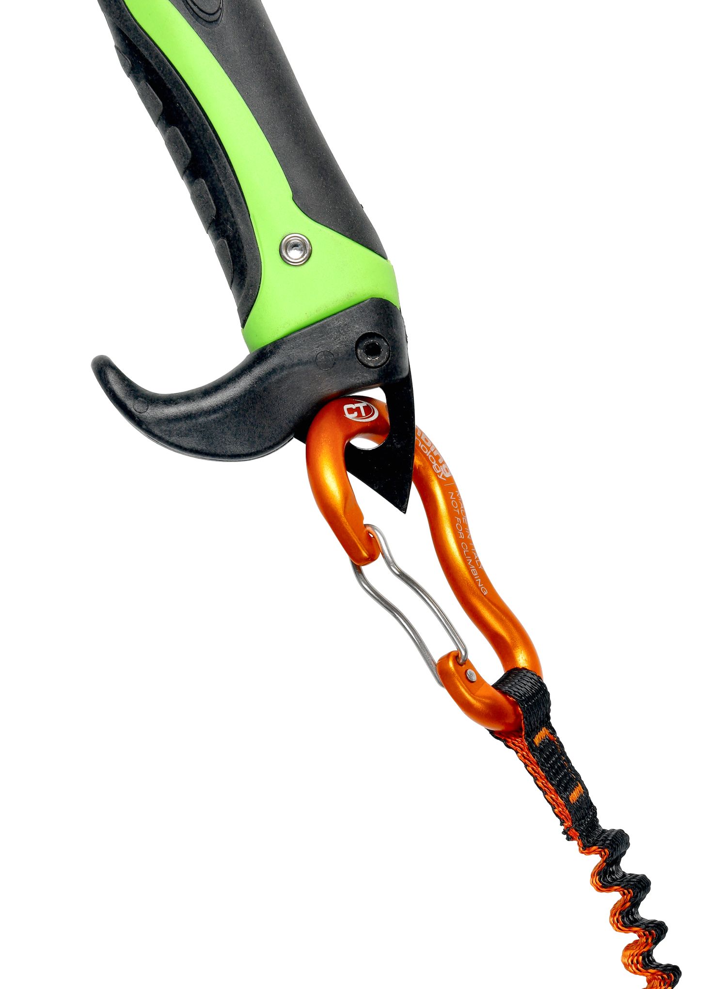 Страховка для льодоруба Climbing Technology/SKYLOTEC Whippy - black/orange