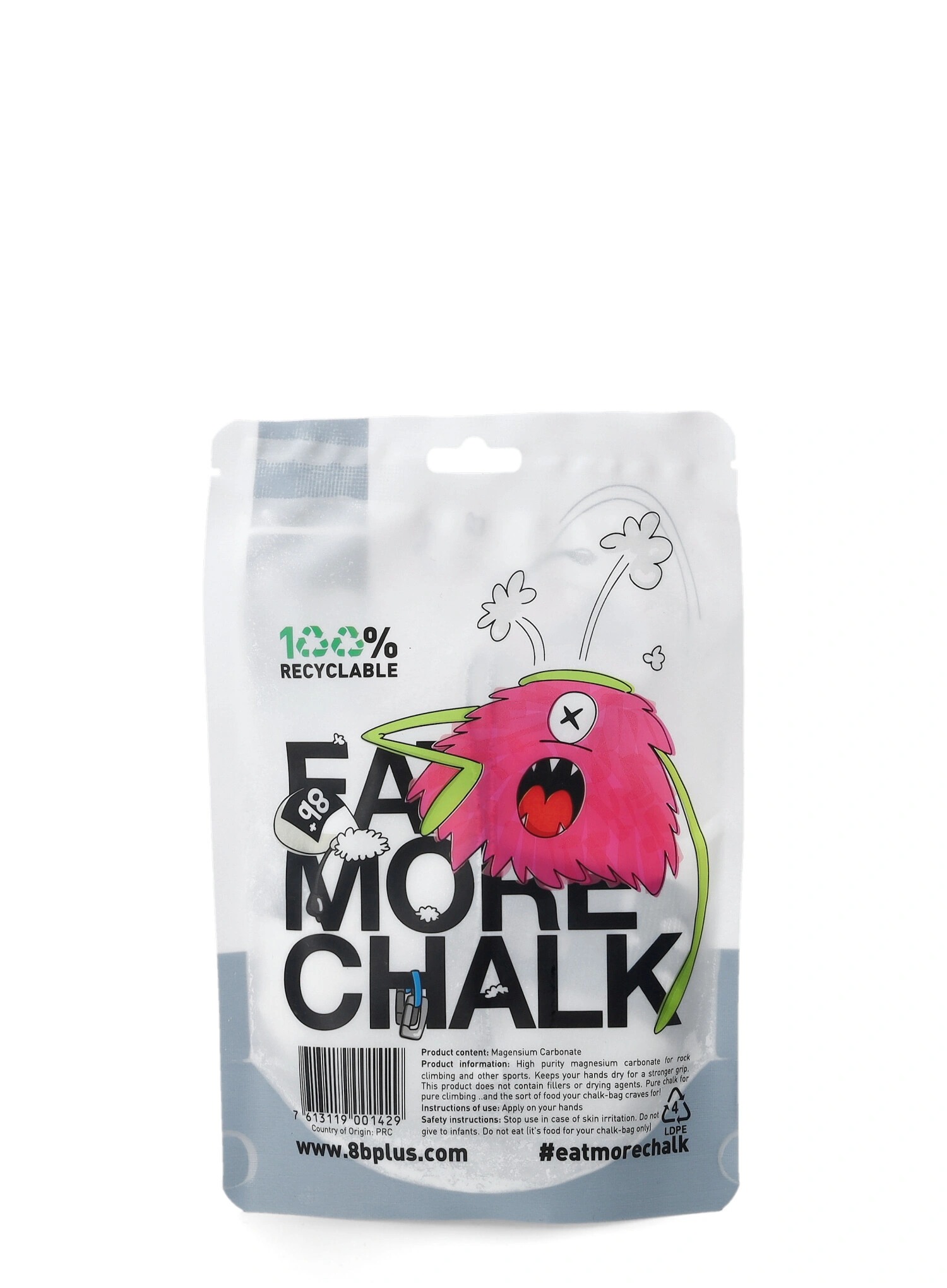 Магнезія 8B+ Chalk Bomb 65G Refillable