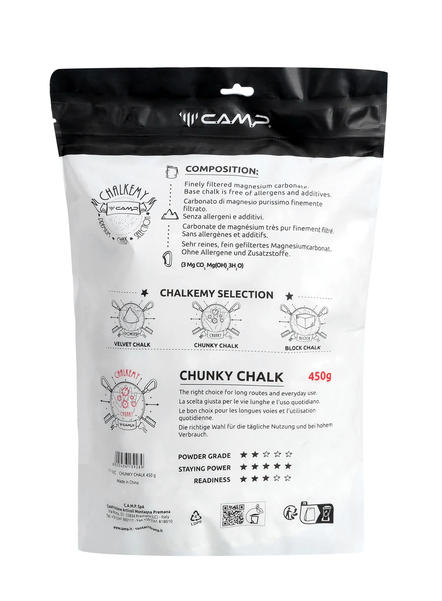 Магнезія Camp Chunky Chalk 450 g