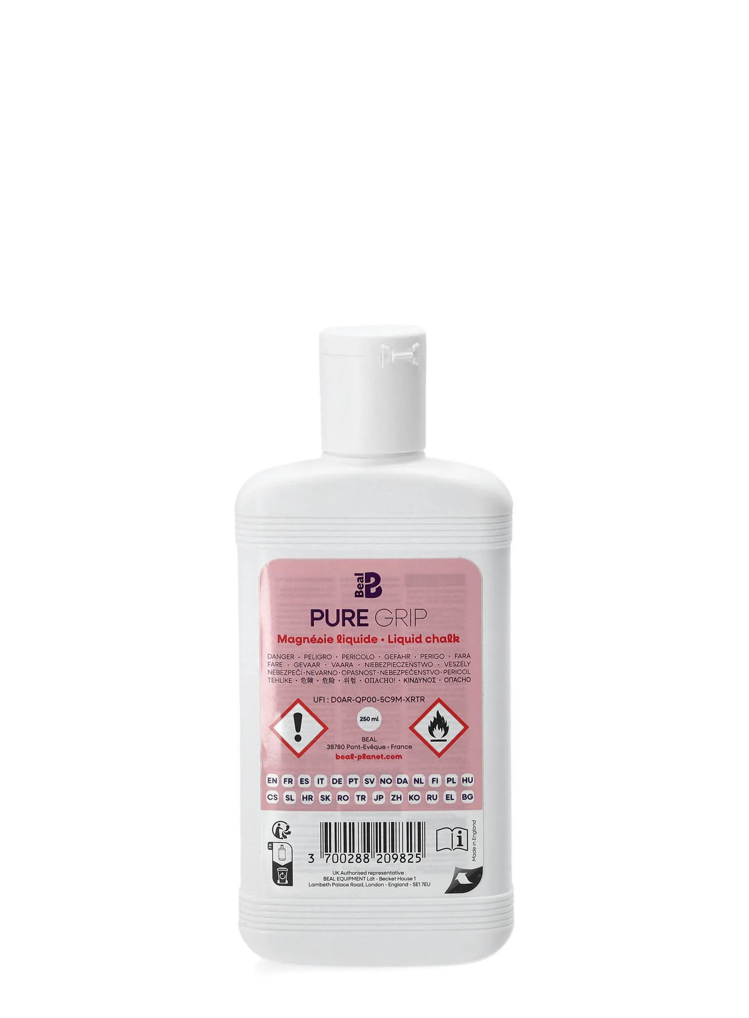 Магнезія рідка Beal Pure Grip 250 ml