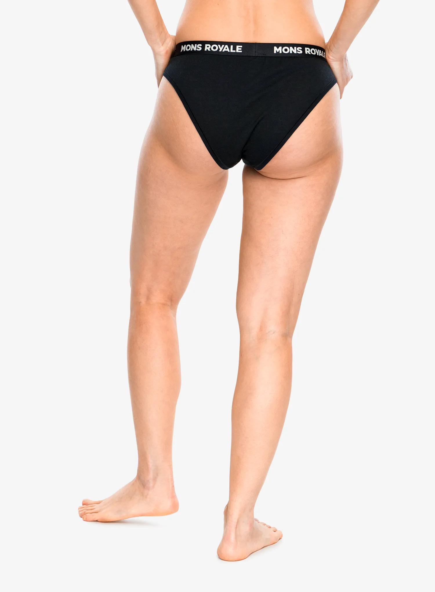 Труси жіночі Mons Royale Folo Merino Briefs - black