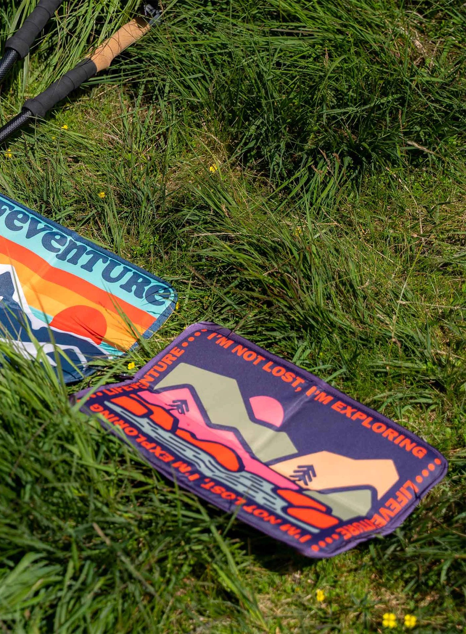 Килимок для сидіння Lifeventure Sit Mat - mountain