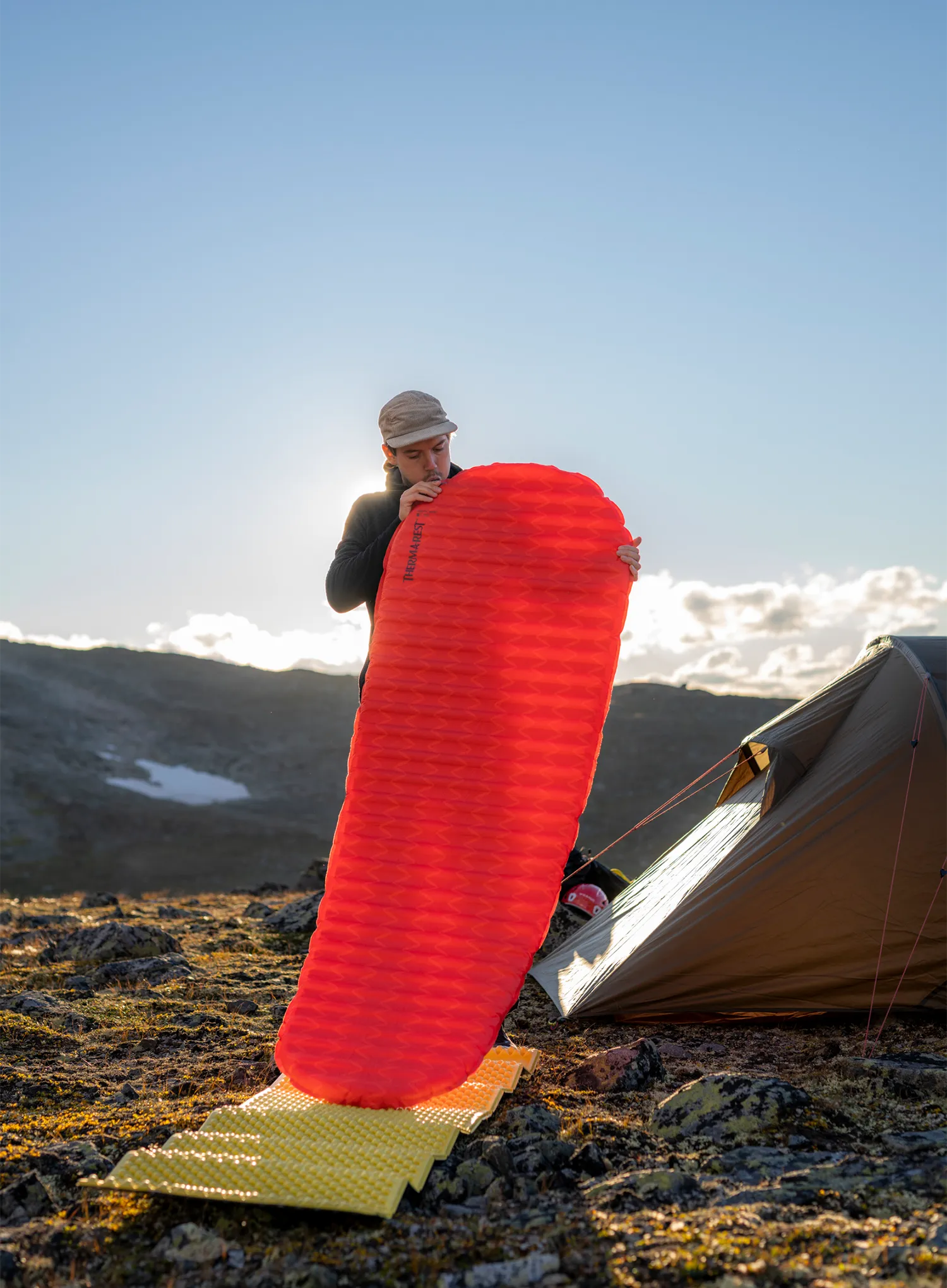 Килимок самонадувний Therm a Rest ProLite Apex R - heat wave