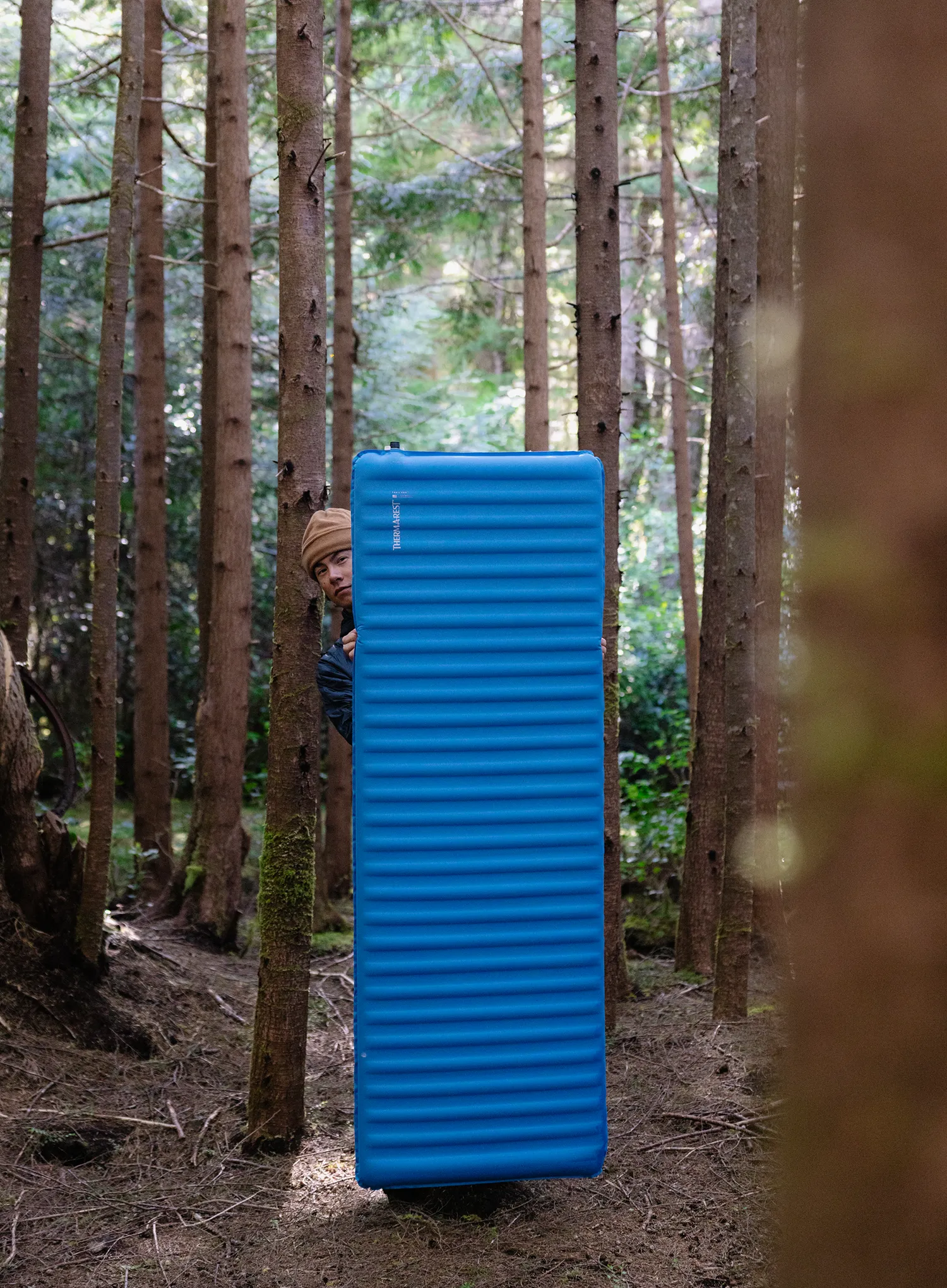 Килимок самонадувний Therm a Rest Trail Pro MAX RW - tide