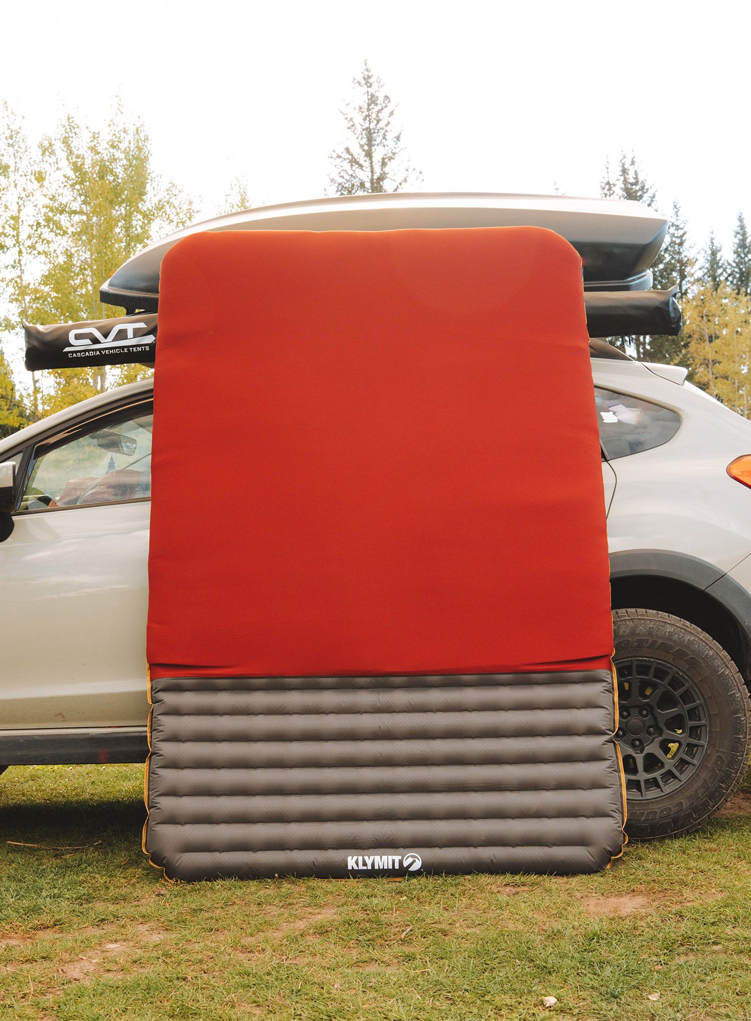 Килимок туристичний Klymit Insulated Klymaloft Sleeping Pad Double - red