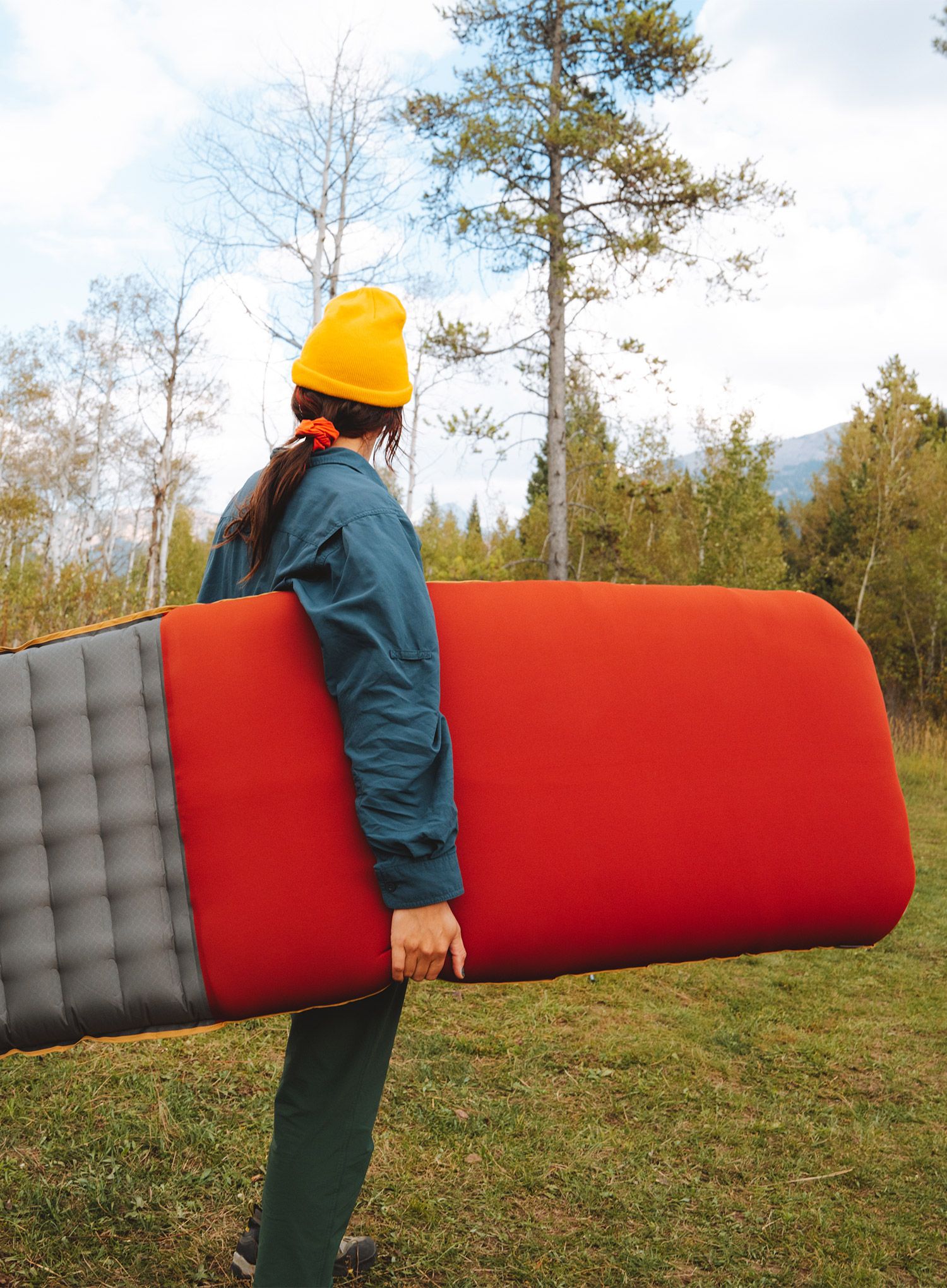 Килимок туристичний Klymit Insulated Klymaloft Sleeping Pad XL - red