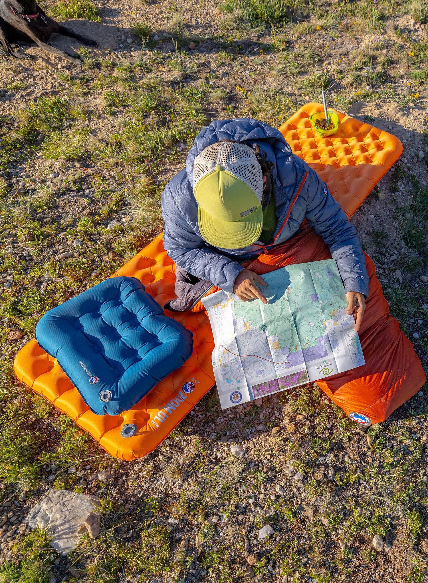 Матрац надувний Big Agnes Zoom UL Insulated Wide Long - amber glow