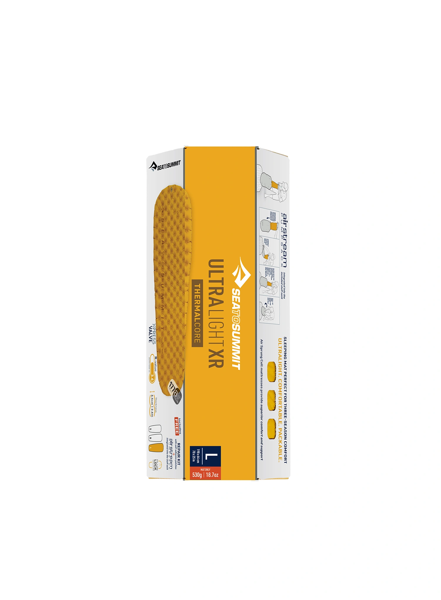 Матрац надувний Sea to Summit Ultralight XR Insulated Mat R - arrowwood