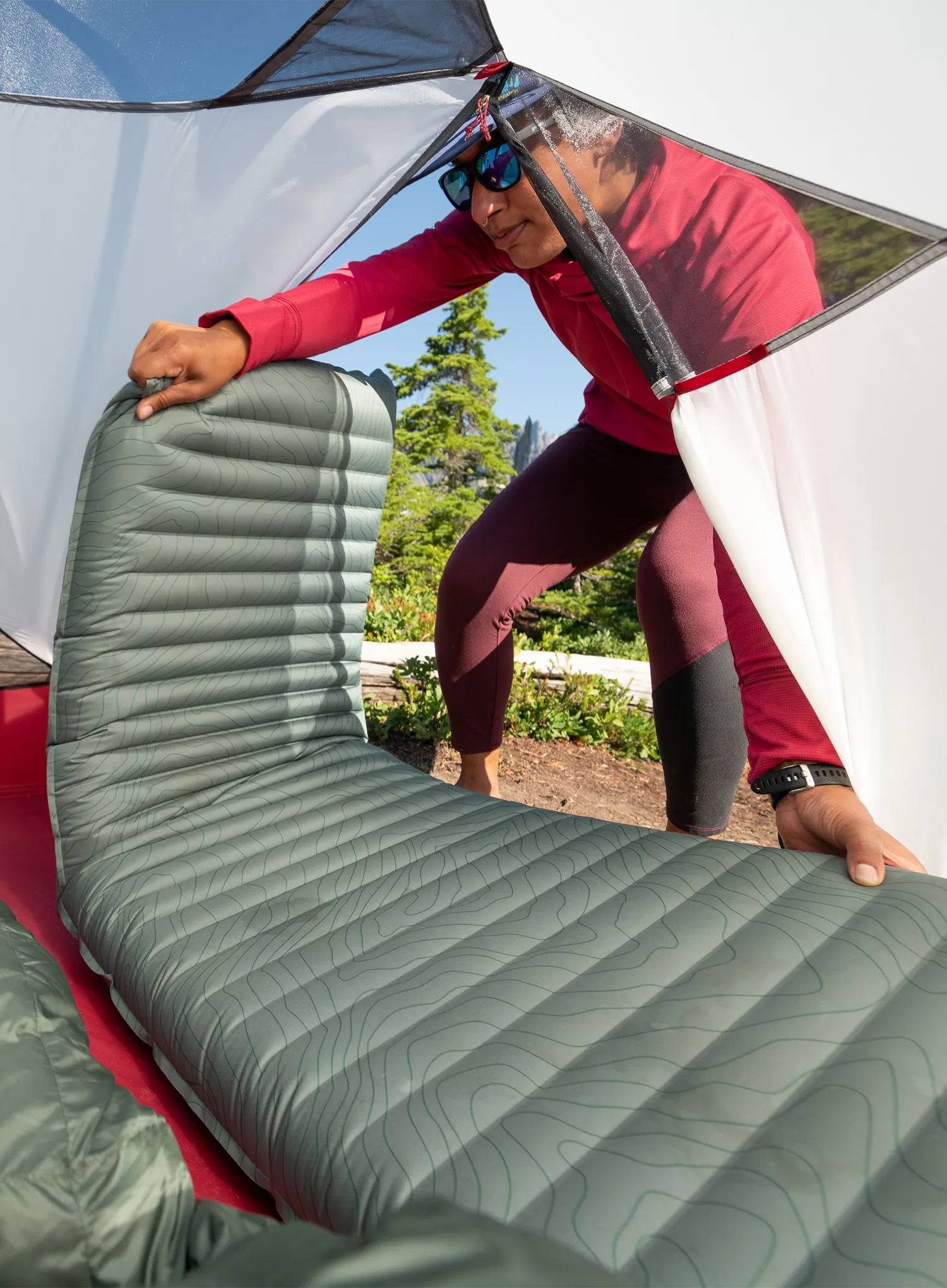 Матрац туристичний Therm a Rest NeoAir Topo Luxe XL - balsam