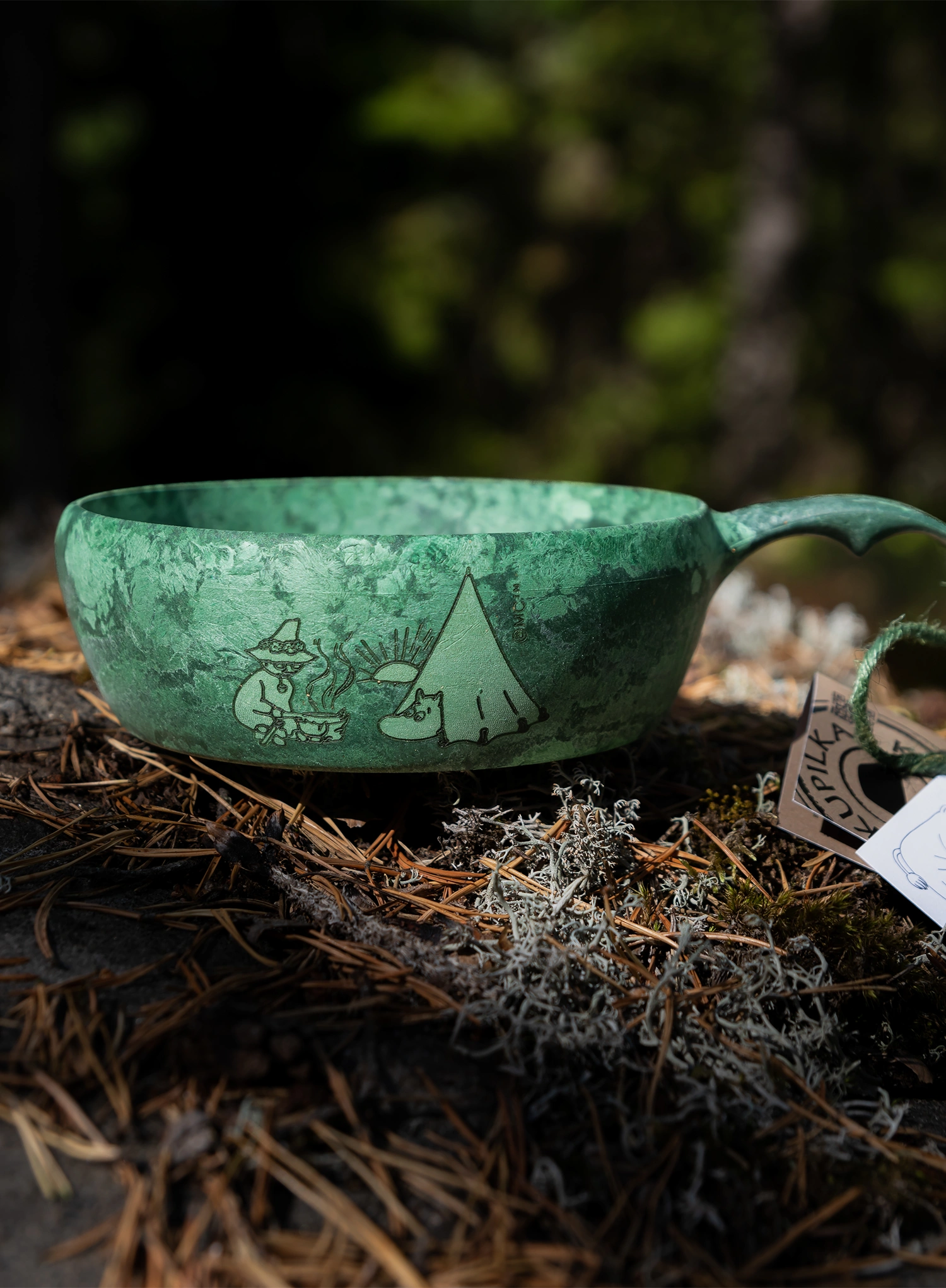 Миска туристична Kupilka 55 Moomin Moomins Camping - green