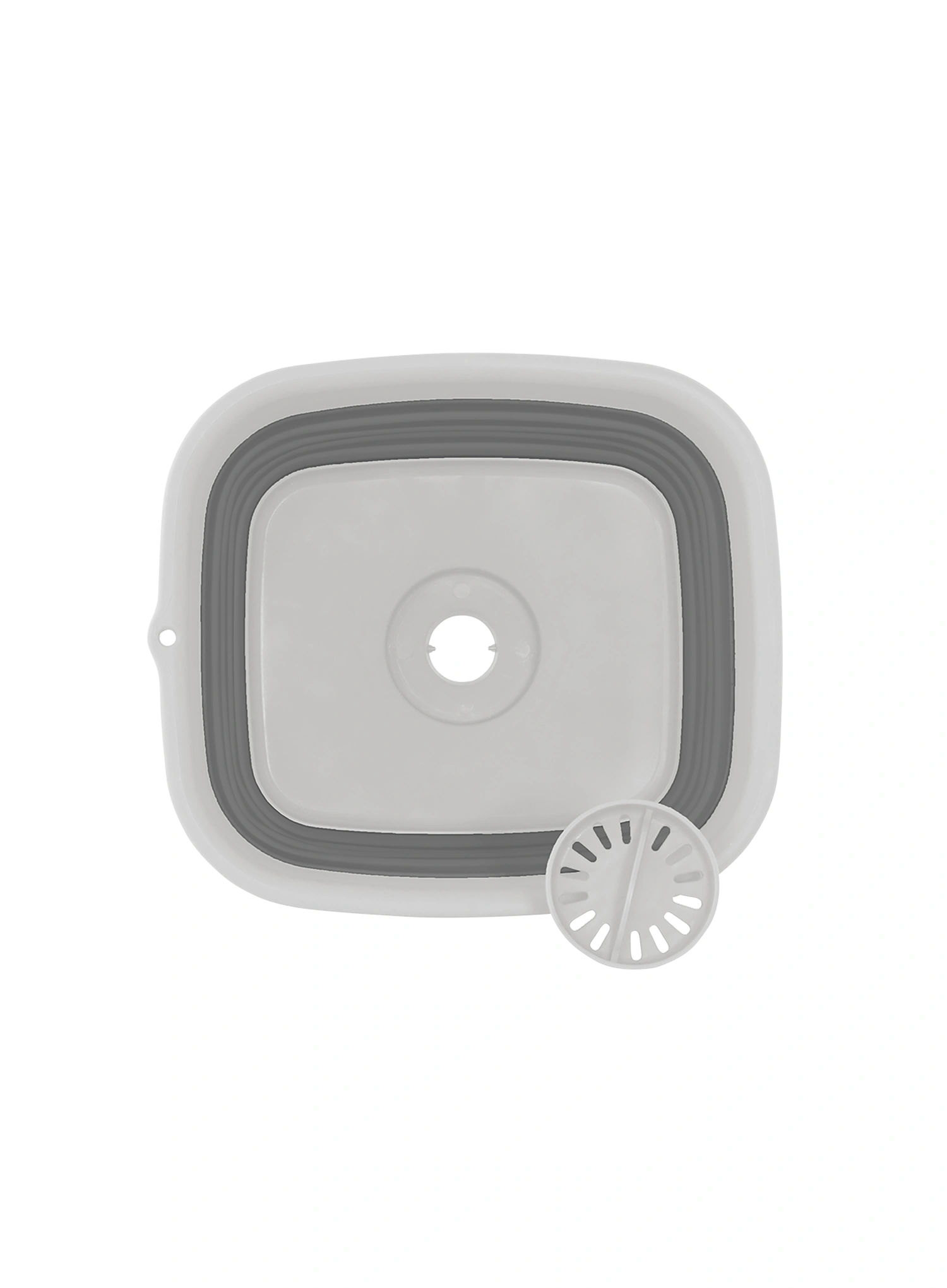 Миска туристична Outwell Collaps Wash Bowl w/drain - grey mist