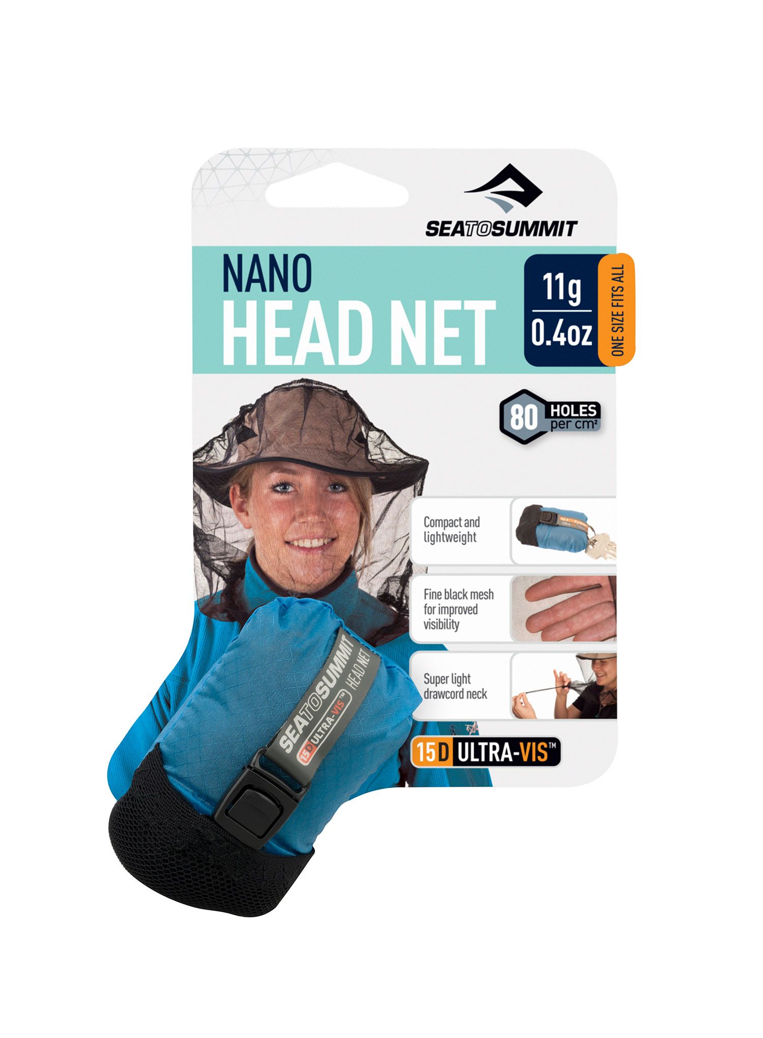 Сітка москітна Sea To Summit Nano Mosquito Headnet - black
