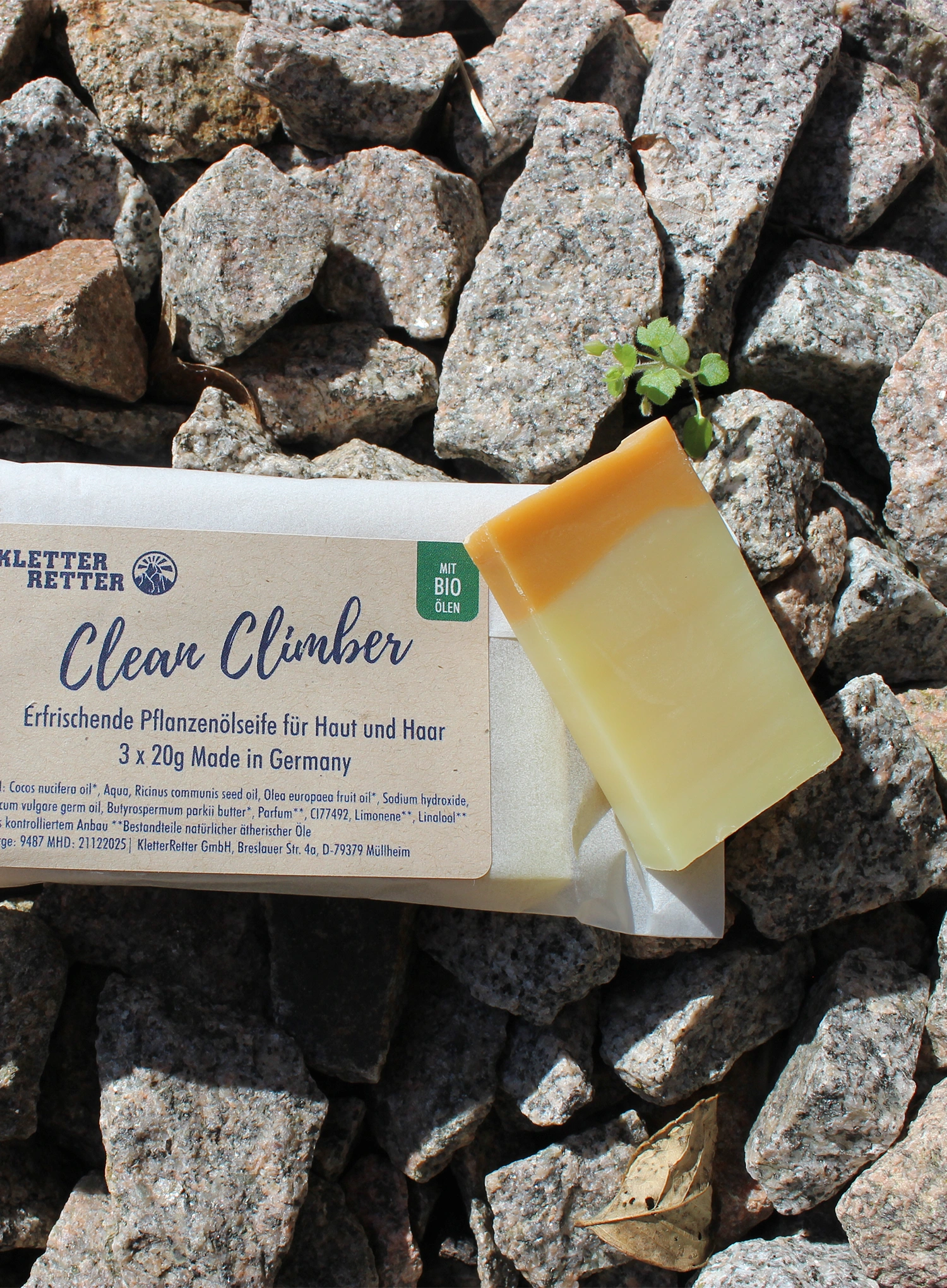 Мило туристичне Kletter Retter Soap 3 x 20 g