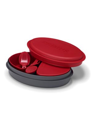 Посуд туристичний Primus Meal Set - graphite/red