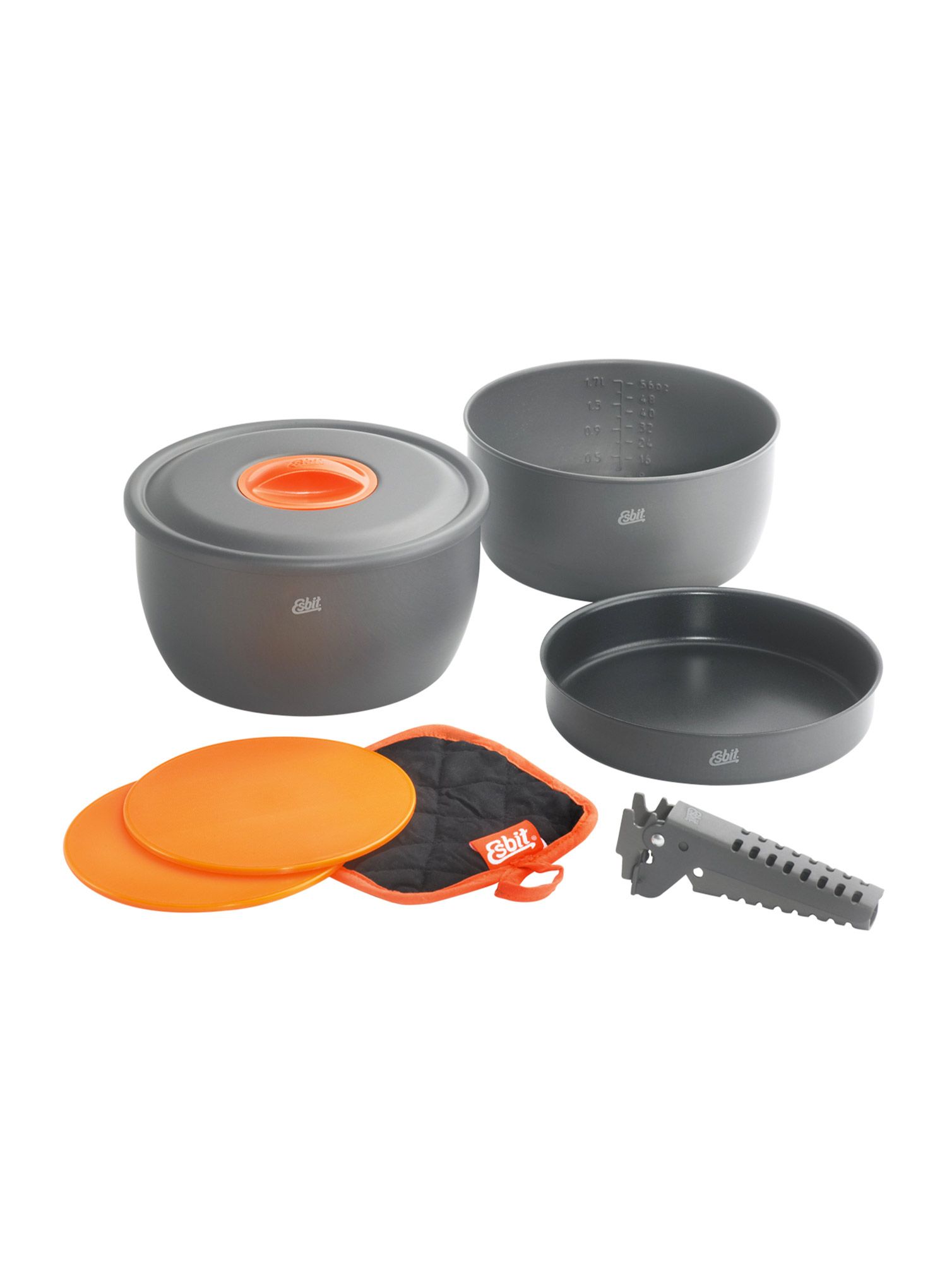 Посуд туристичний Esbit Aluminium Cookware 3 Standard