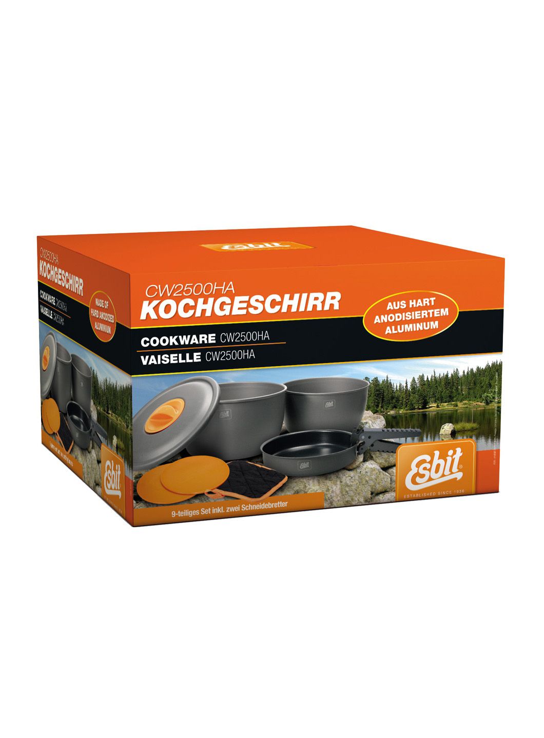 Посуд туристичний Esbit Aluminium Cookware 3 Standard