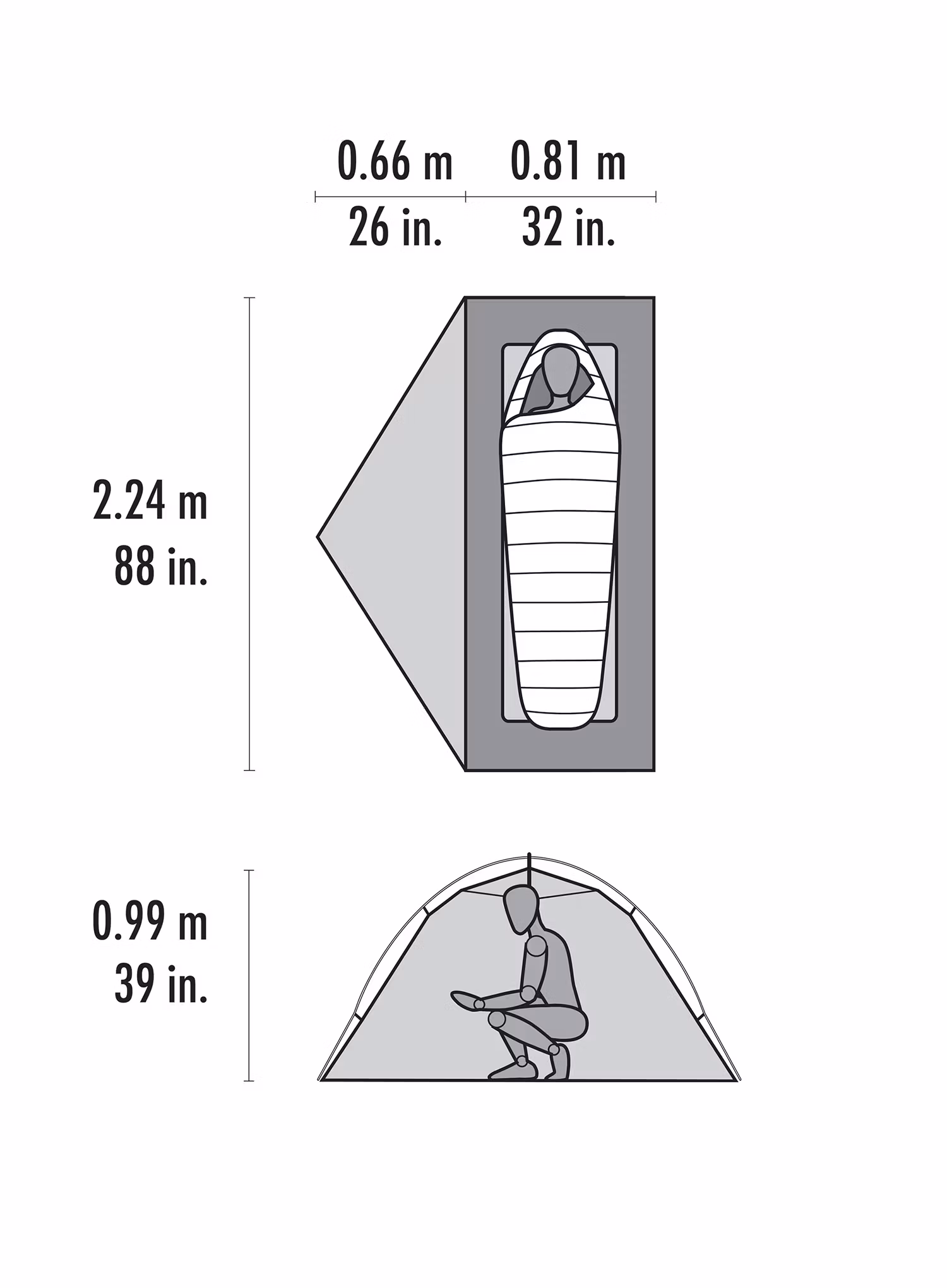 Намет 1-місний MSR Hubba Hubba HD 1P Tent - green