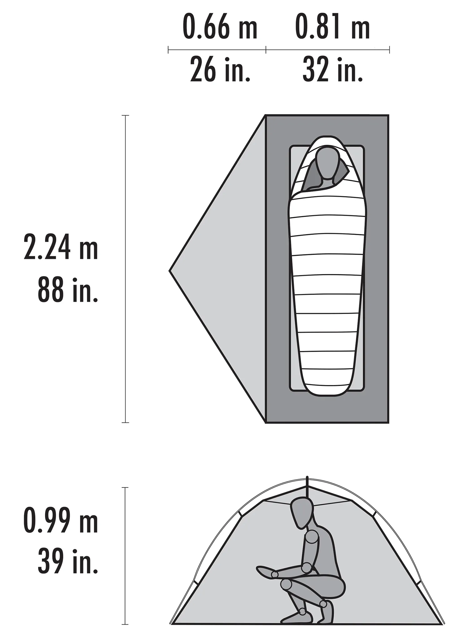 Намет 1-місний MSR Hubba Hubba LT 1P Tent - green